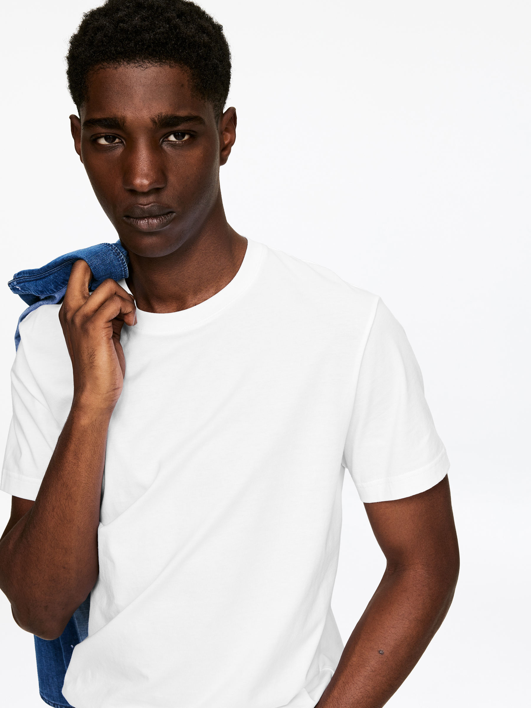 Leichtes T-Shirt - Weiß - Regular Fit - Men - StillMedia/Lookbook - 54