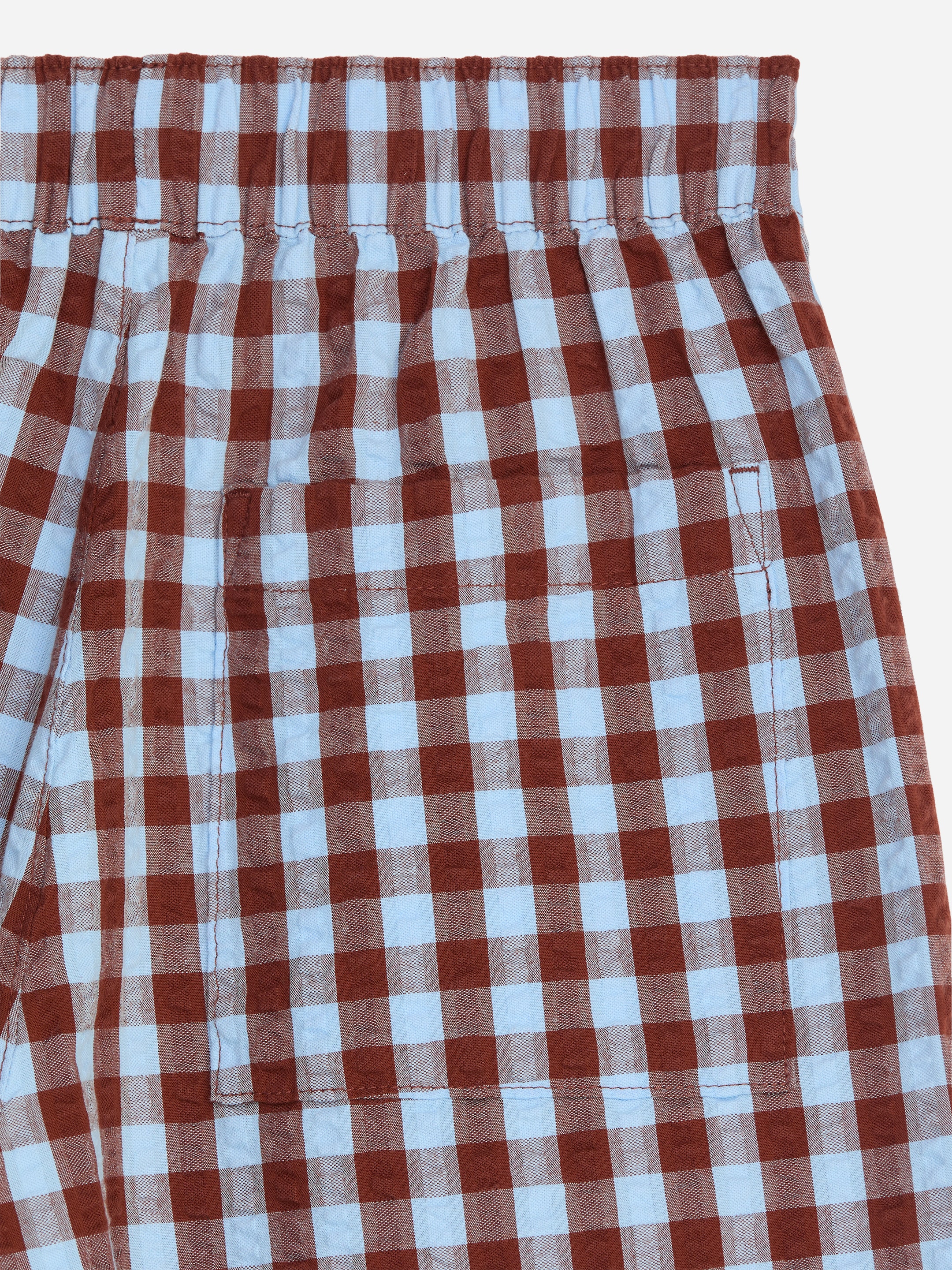 Short en seersucker - Bleu/Marron - Regular fit - Enfant - StillMedia/DescriptiveDetail - 2