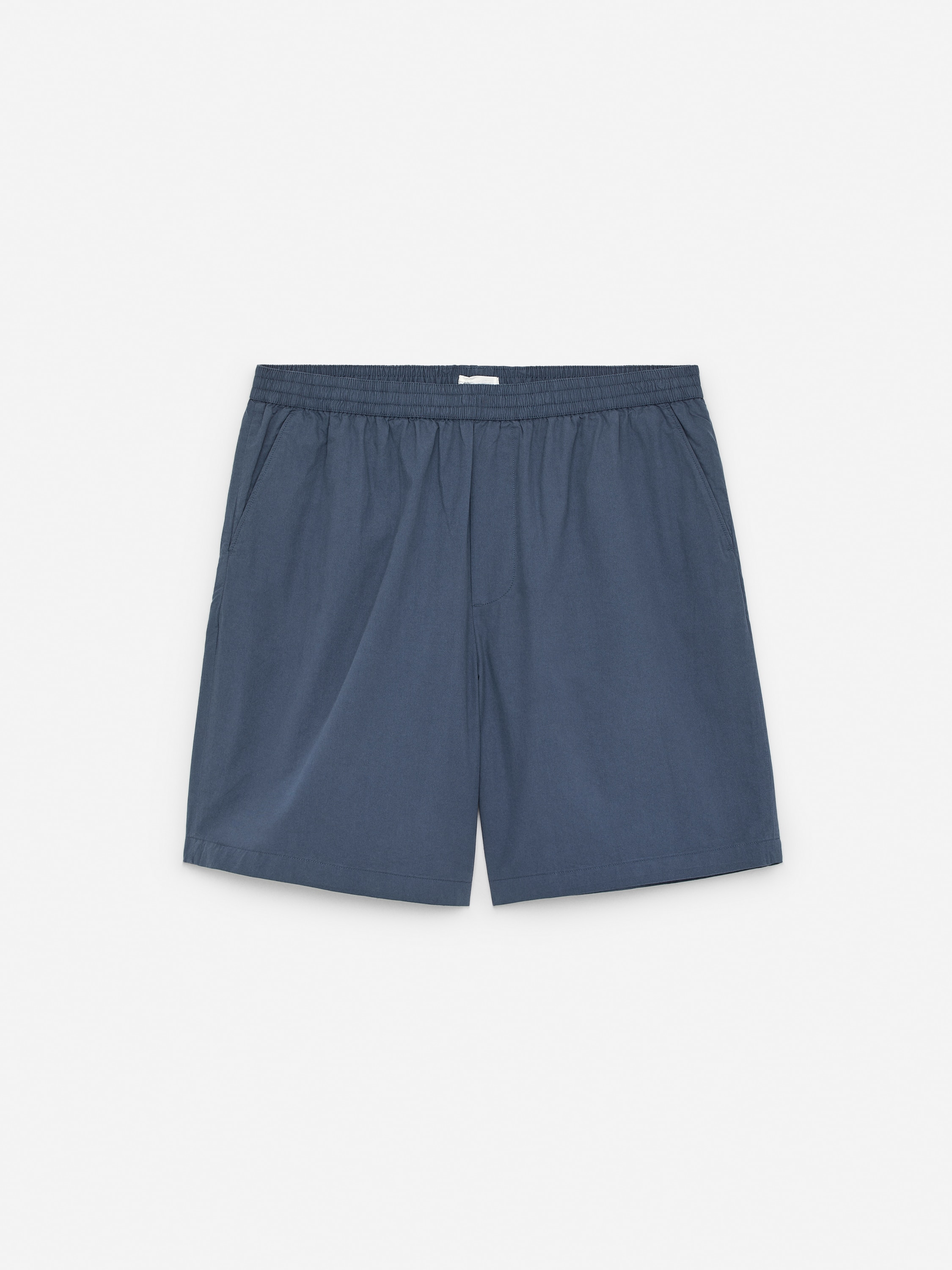 Pantalones cortos de algodón - Azul oscuro/Topo/Burdeos