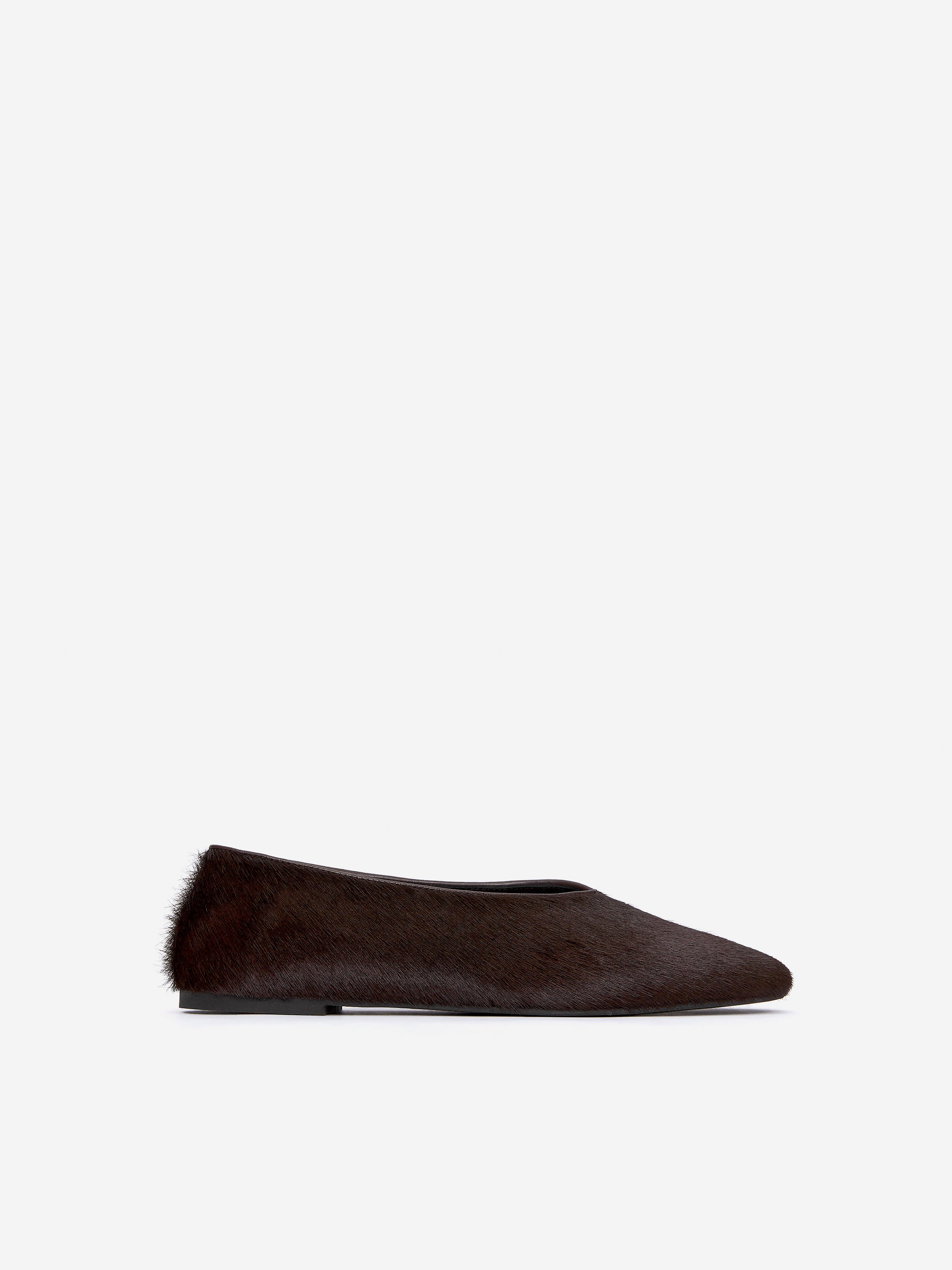 Leather Ballerinas-#633825-16114