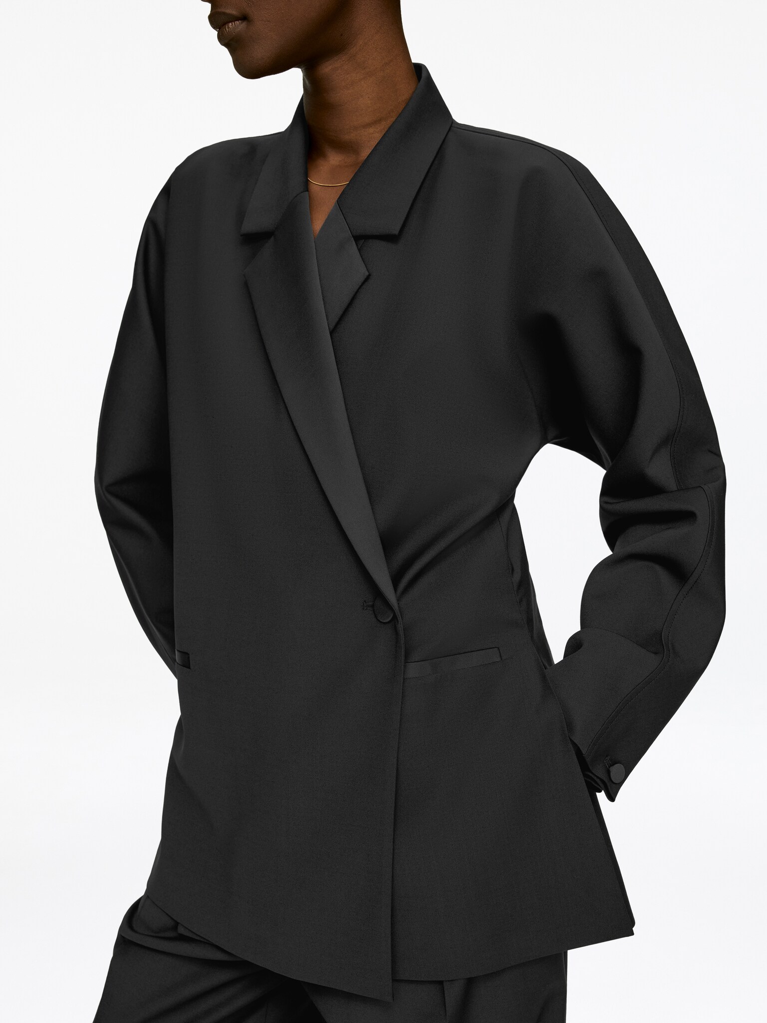 Blazer de smoking - Noir - 4