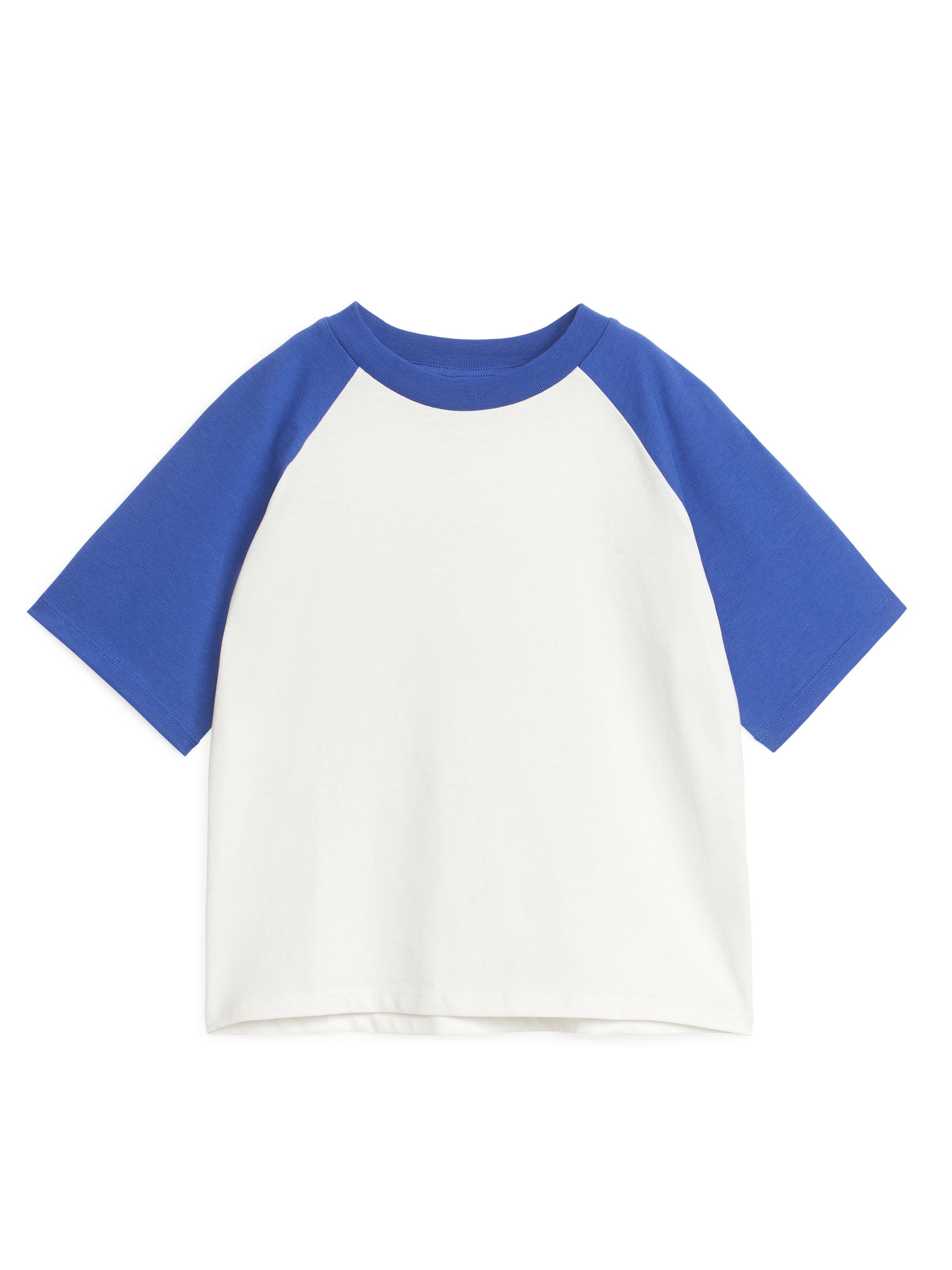 T-shirt con maniche raglan - Bianco/Blu - Relaxed fit - Children - StillMedia/DescriptiveStillLife - 2