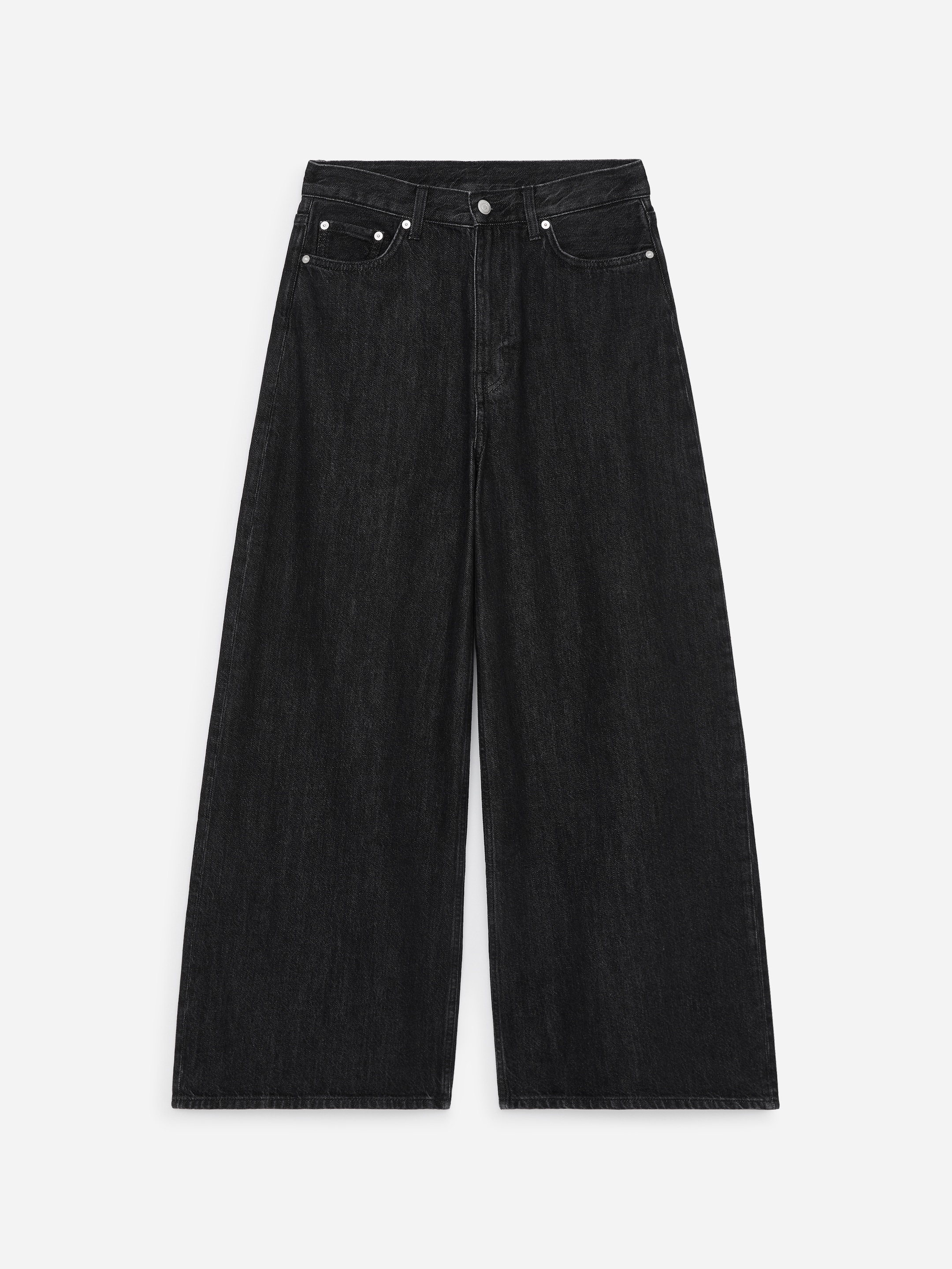 CEDAR Oversized Wide Jeans - Black - Oversized - women - StillMedia/DescriptiveStillLife - 1