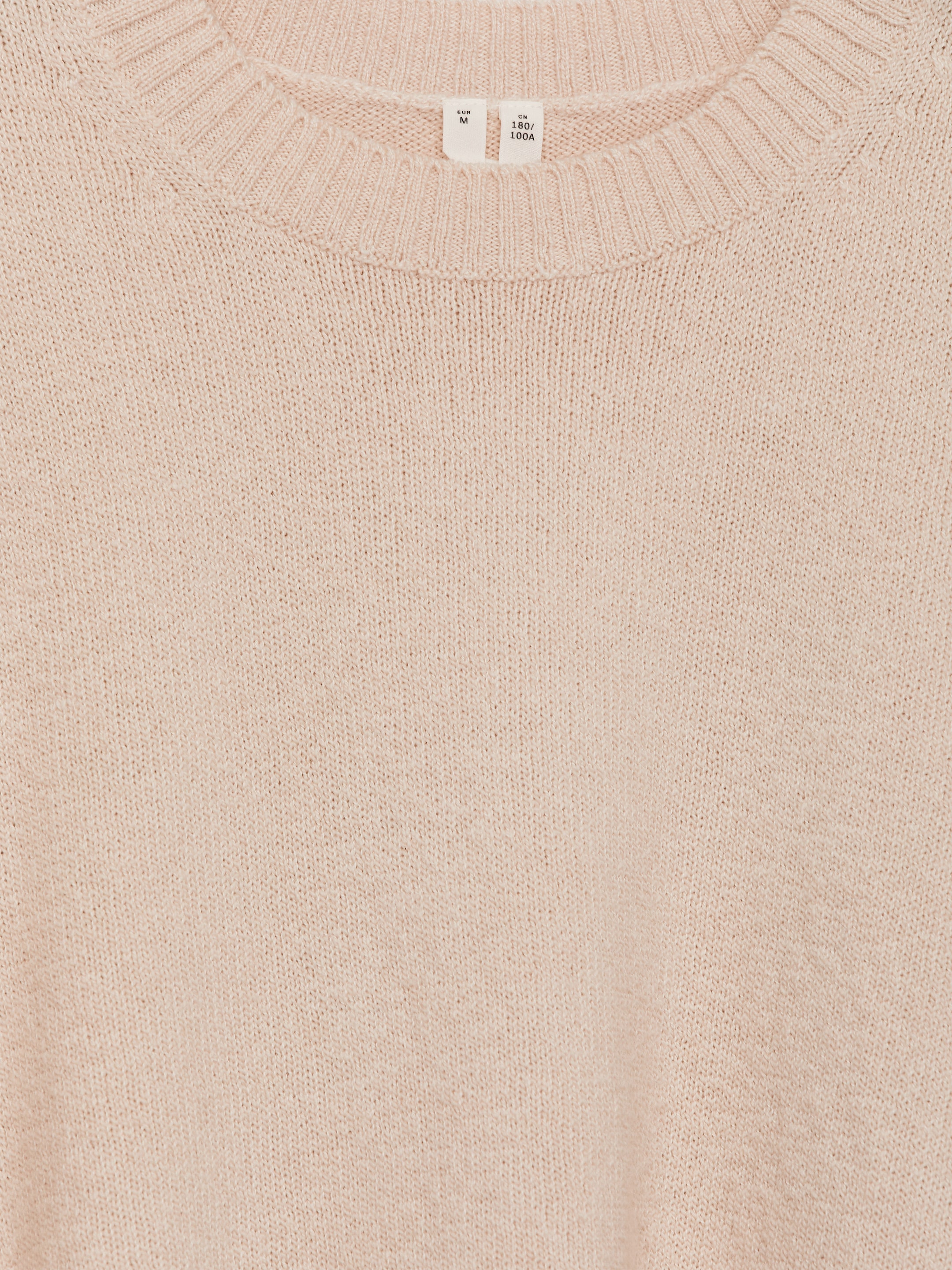 Visa större bild: Tröja i ull och bomull - Off-white - HERR | H&M SE 2