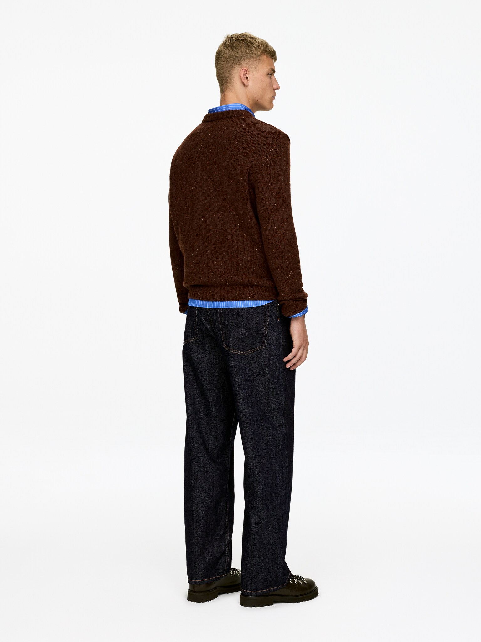 Jean large MIST - Bleu foncé/Bleu foncé/gris/Bleu moyen/Noir/Bleu moyen/Écru/Bleu foncé - 5