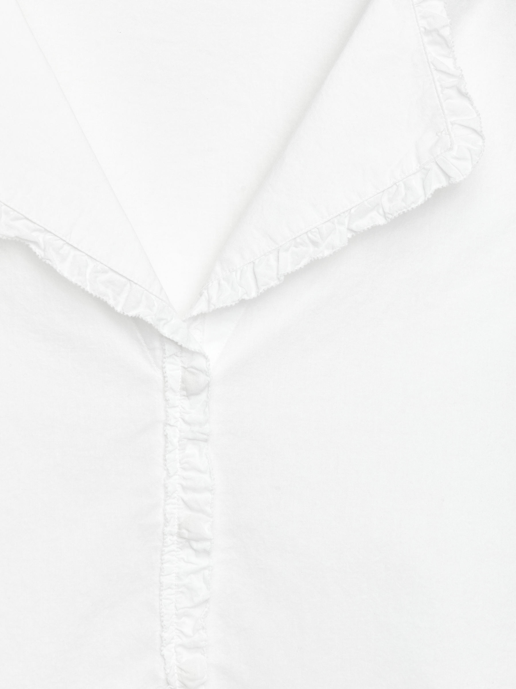Frill Blouse - White - Regular fit - Women - StillMedia/DescriptiveDetail - 1