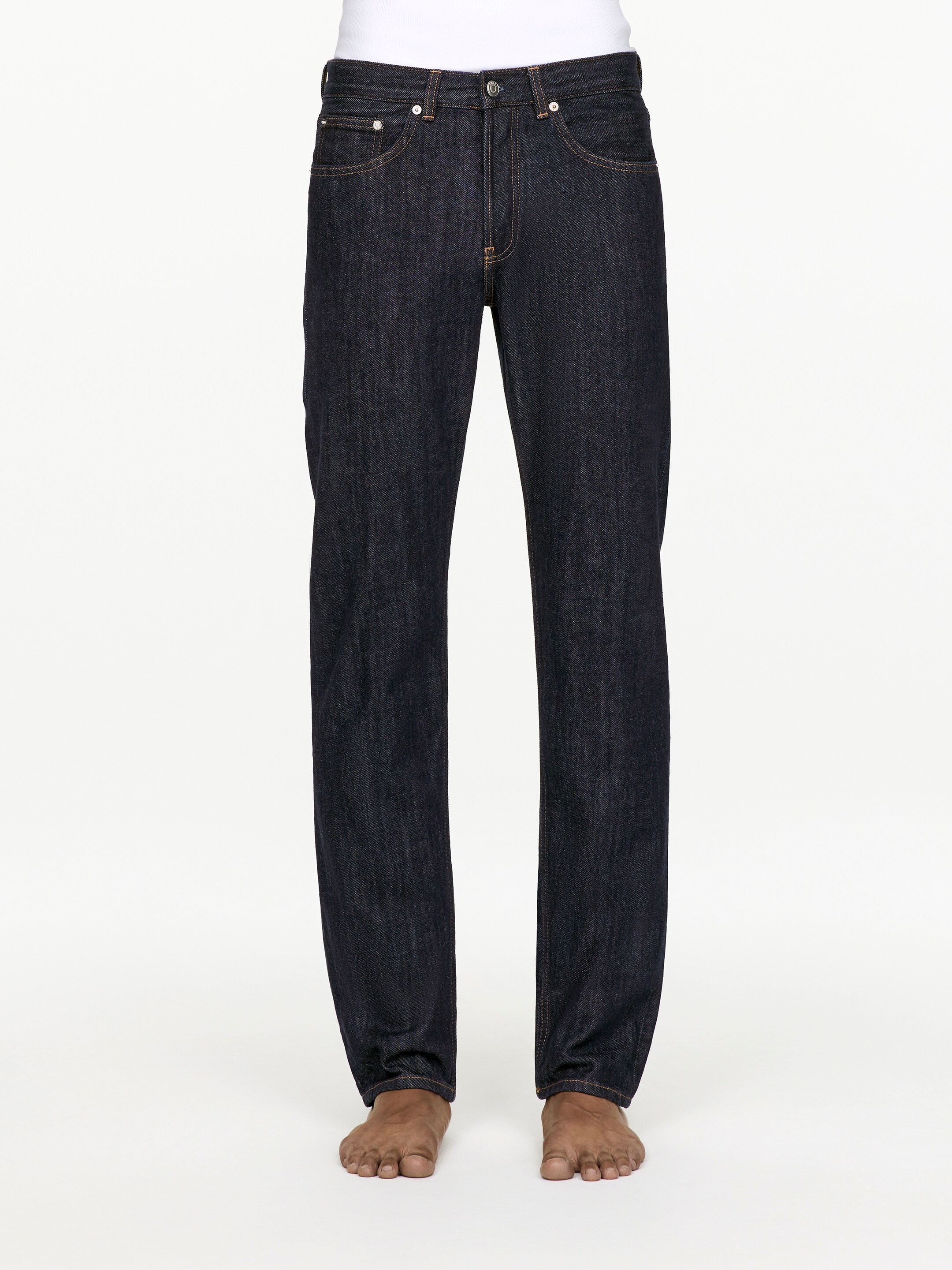 Größeres Bild anzeigen: PARK Regular Straight Jeans - Dunkelblau - Men | H&M AT 4