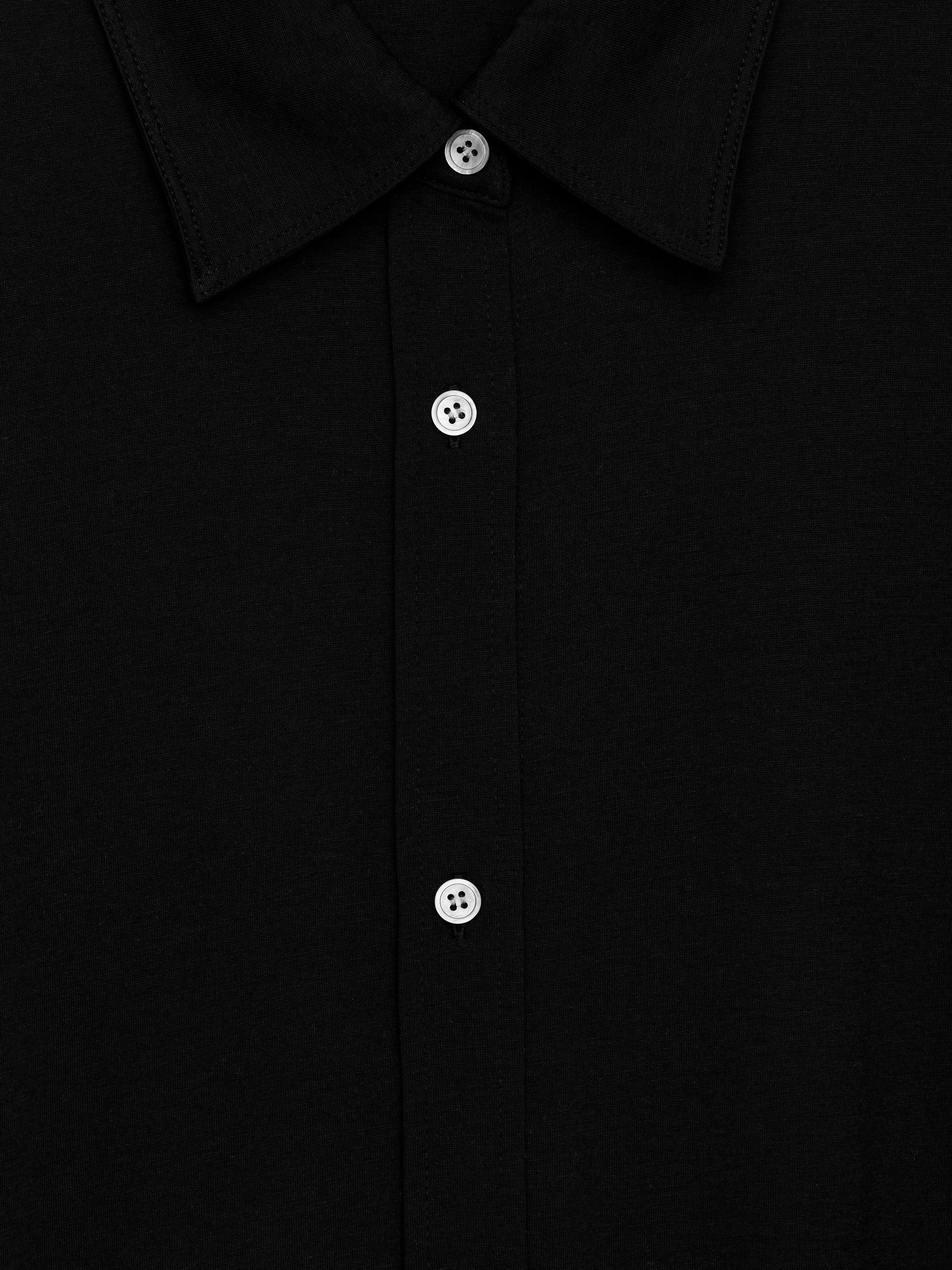 Maxi Shirt Dress - Black - Regular fit - Women - StillMedia/DescriptiveDetail - 2