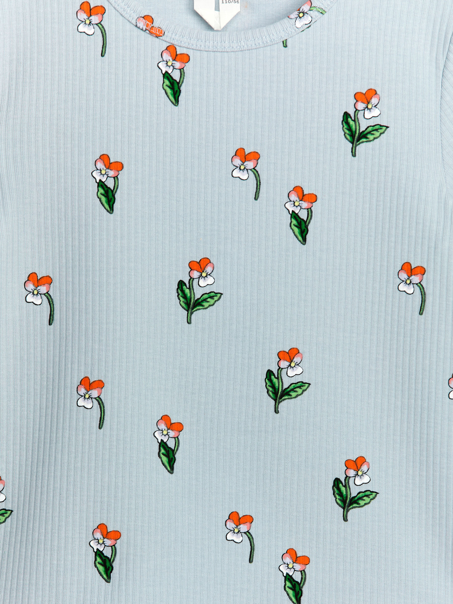 Geripptes Jerseyshirt - Taubenblau - Slim Fit - Kinder - StillMedia/DescriptiveDetail - 1