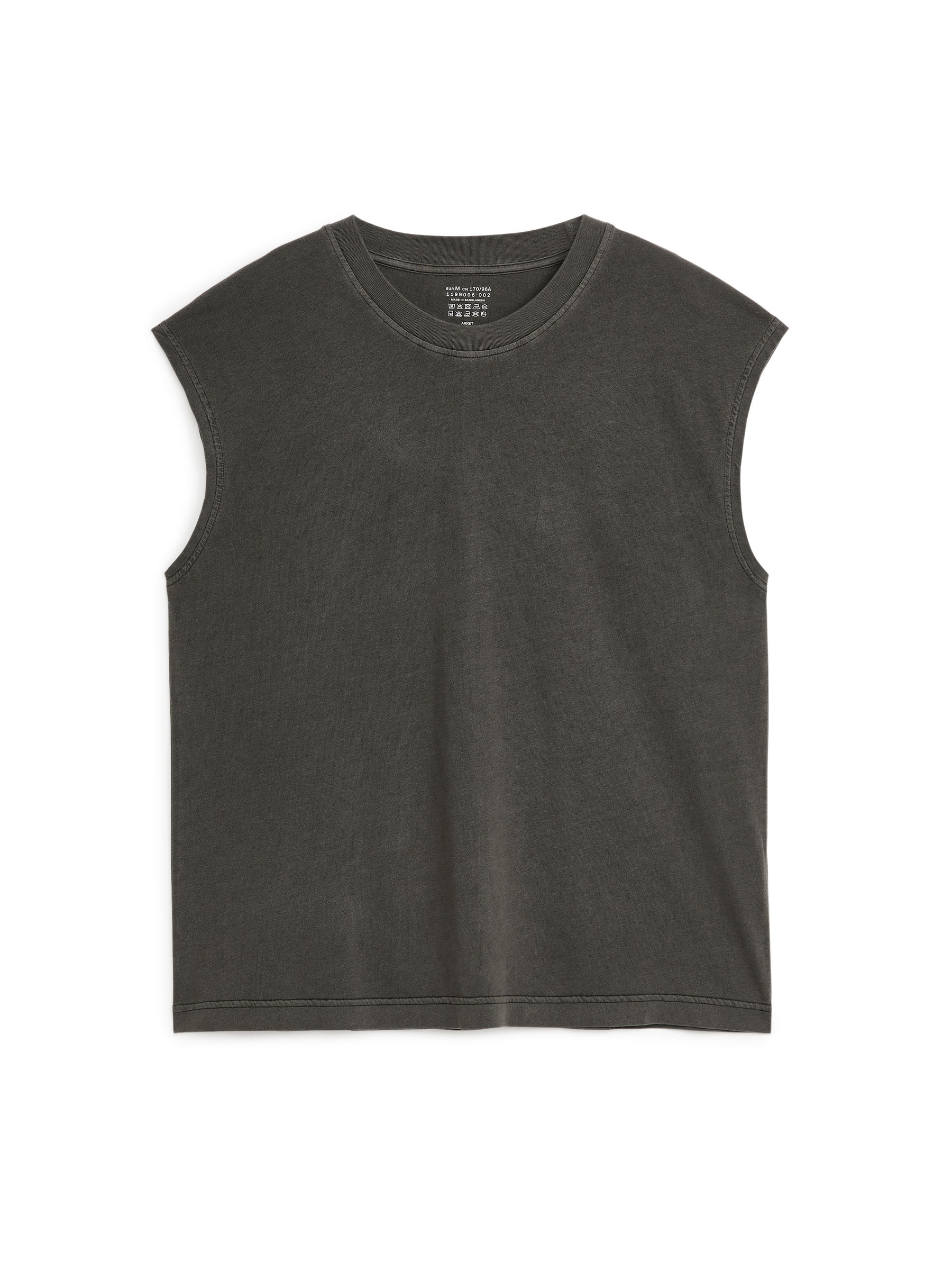 Lockeres Tanktop - Verwaschenes Schwarz - Regular Fit - Damen - StillMedia/DescriptiveStillLife - 1