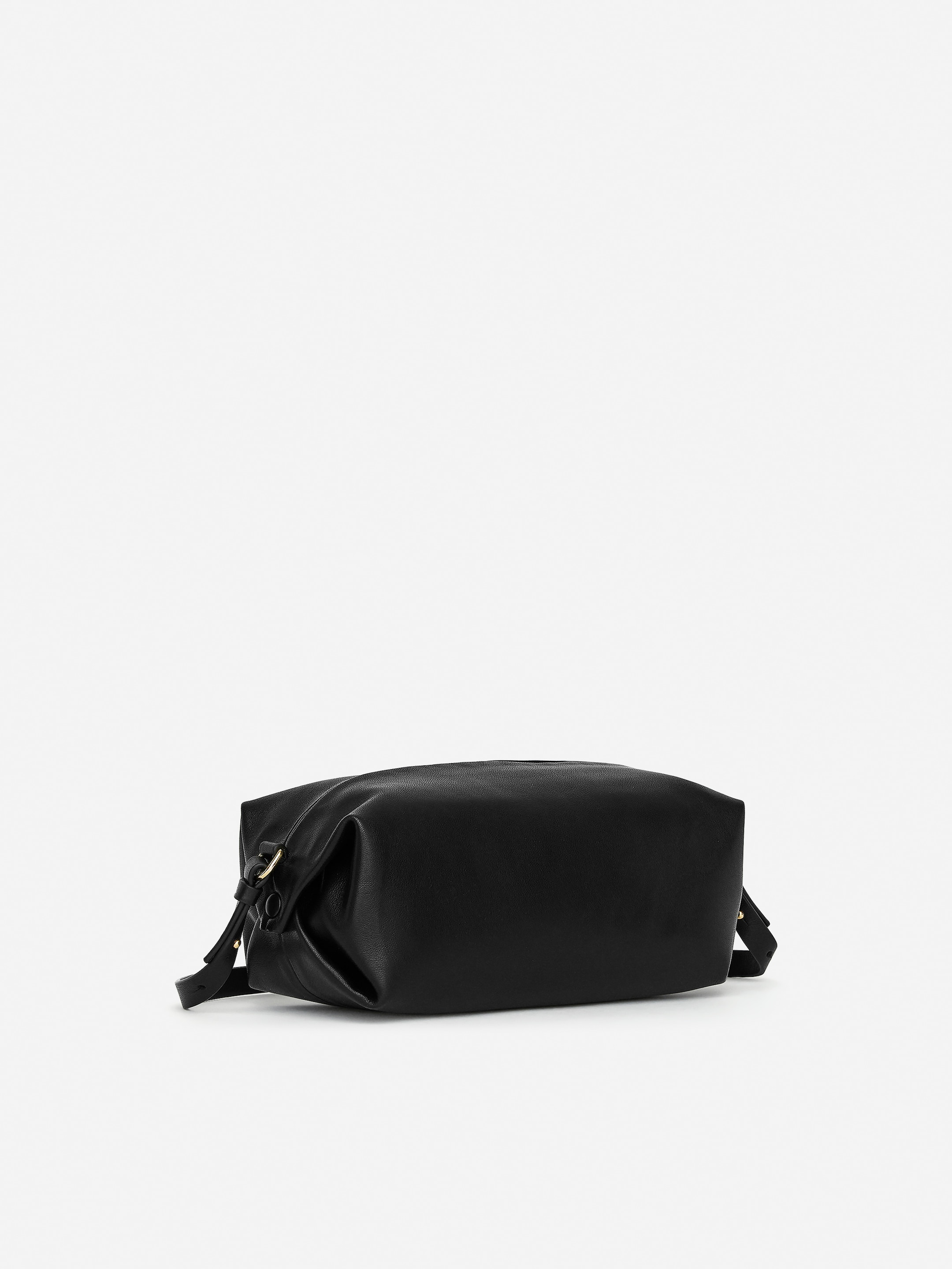 Grösseres Bild ansehen: Umhängetasche aus Leder - Schwarz - DAMEN | H&M CH 3