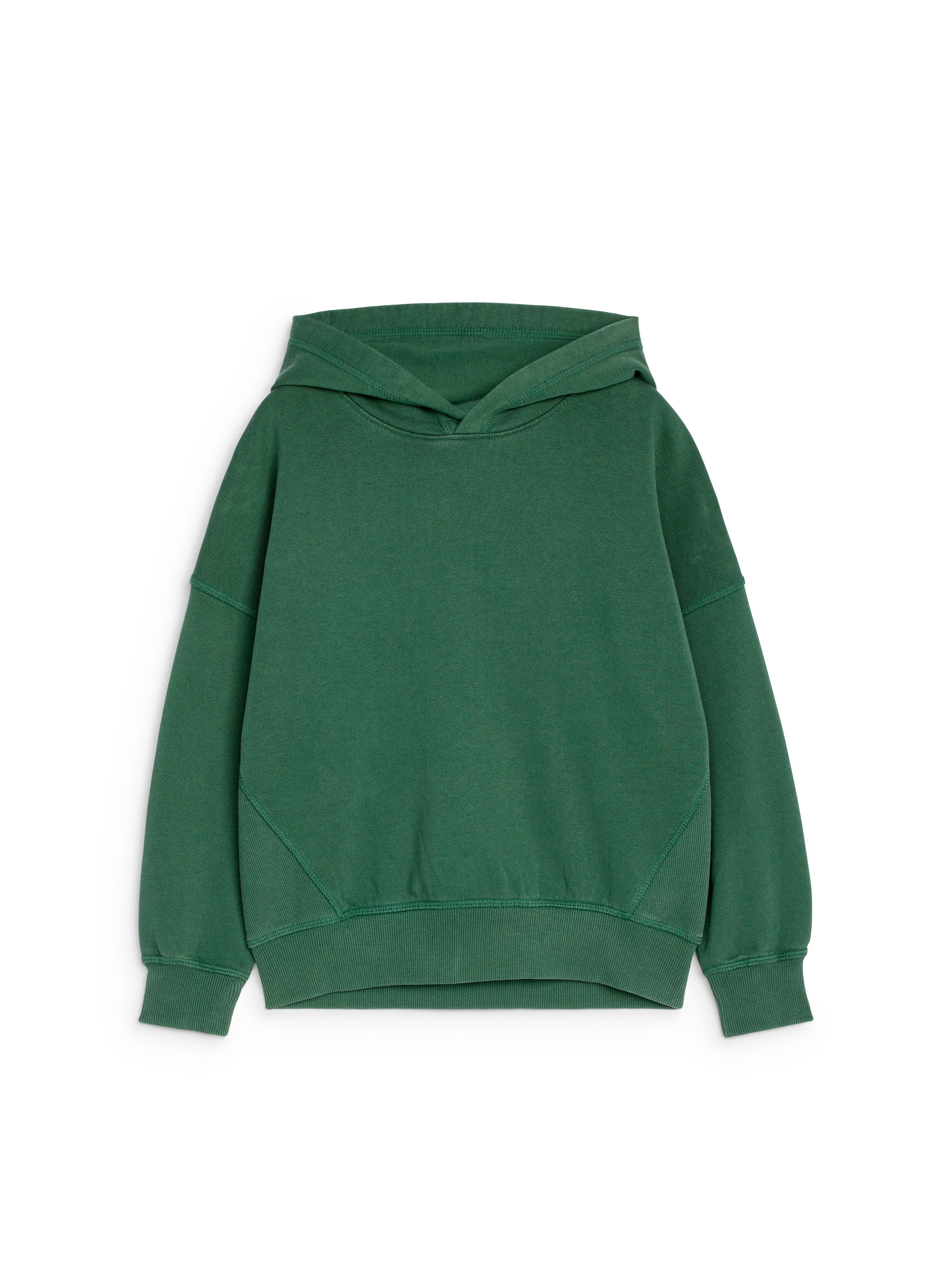 Oversize Hooded Sweatshirt - Dark Green - Oversized - Children - StillMedia/DescriptiveStillLife - 2