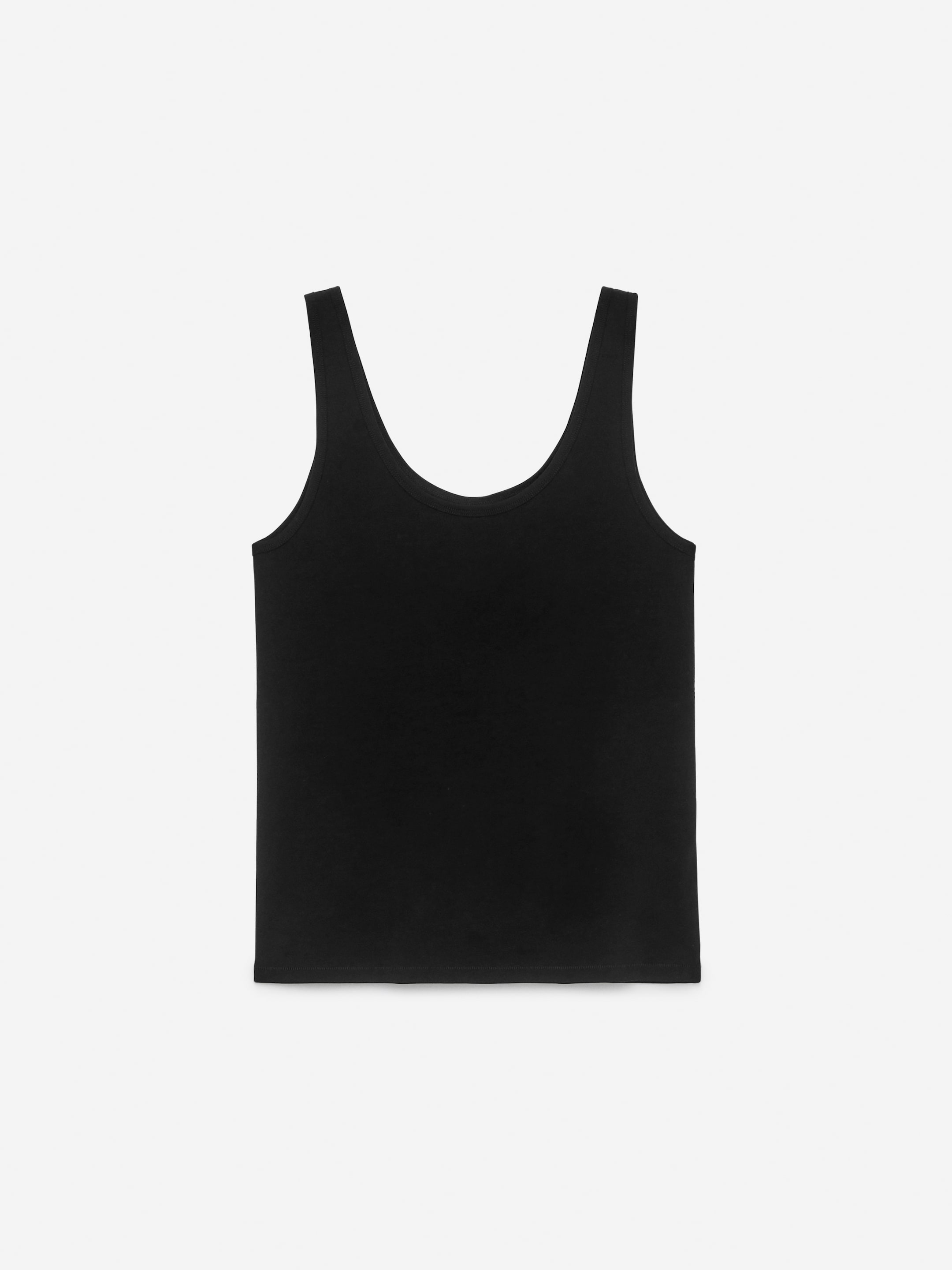 Bawełniany podkoszulek-Black-13956