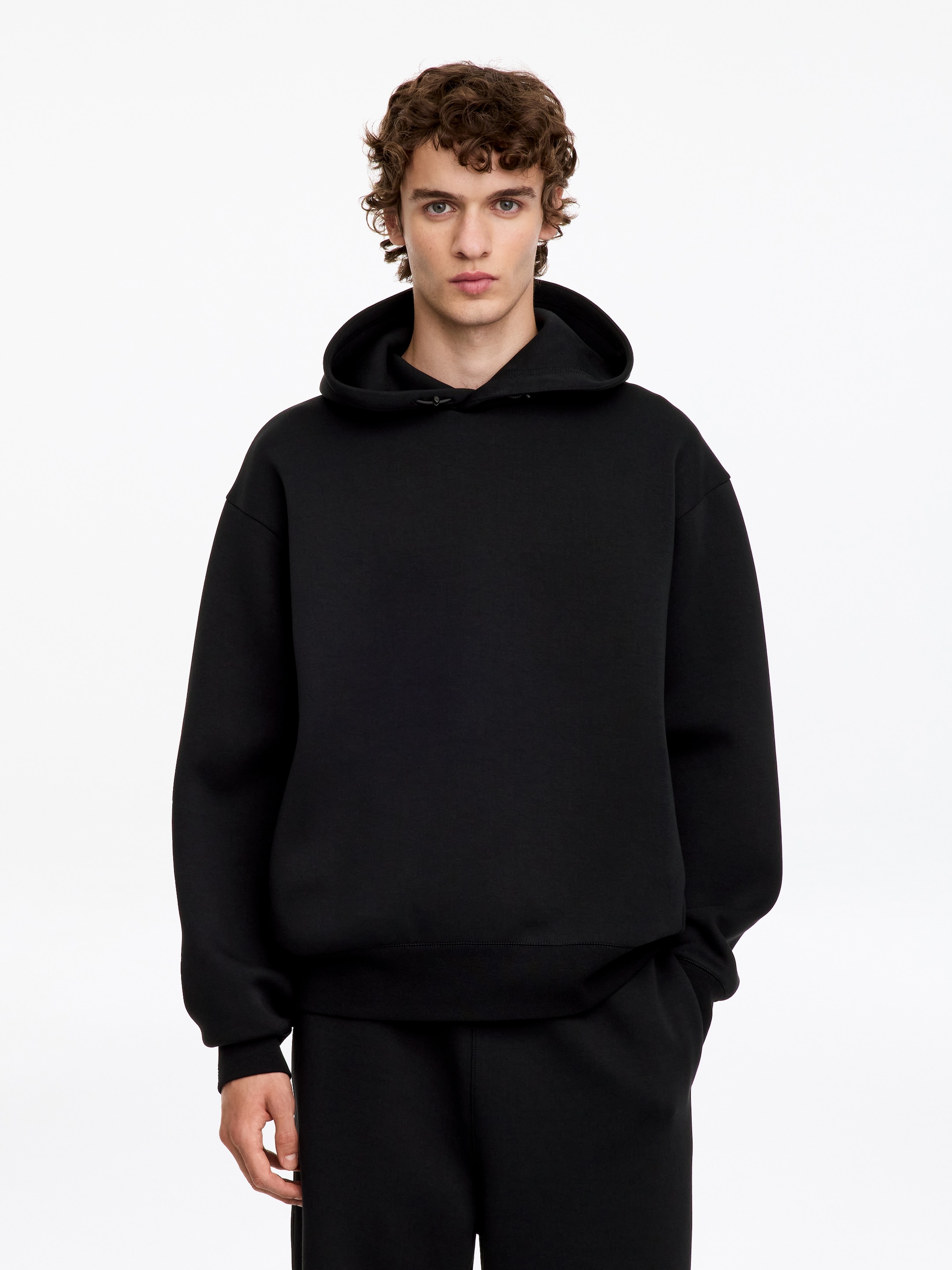 Felpa con cappuccio ARKET ACTIVE-Black-20710