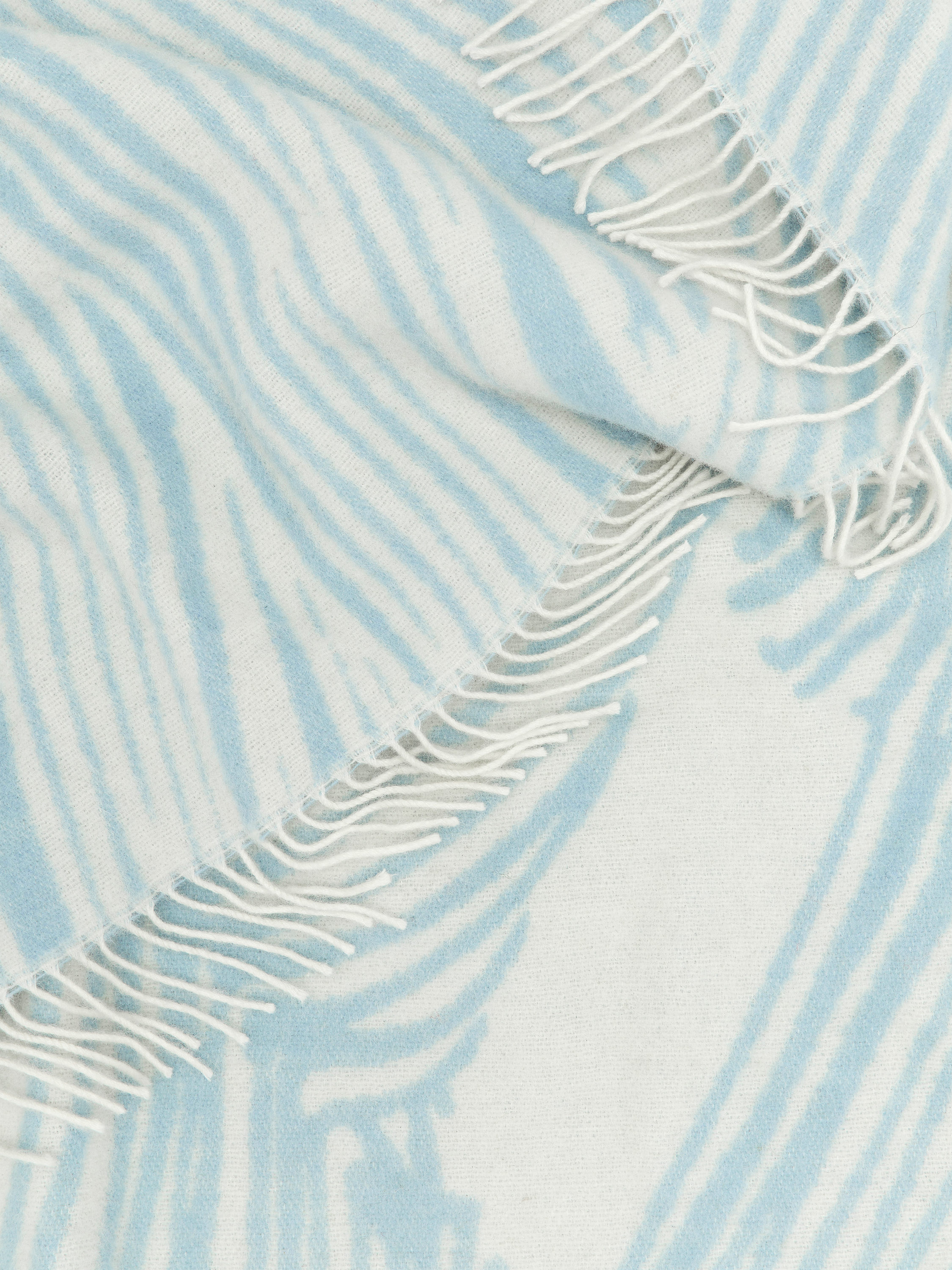 Klippan Wool Blanket – Light Blue/Off White – ARKET EU