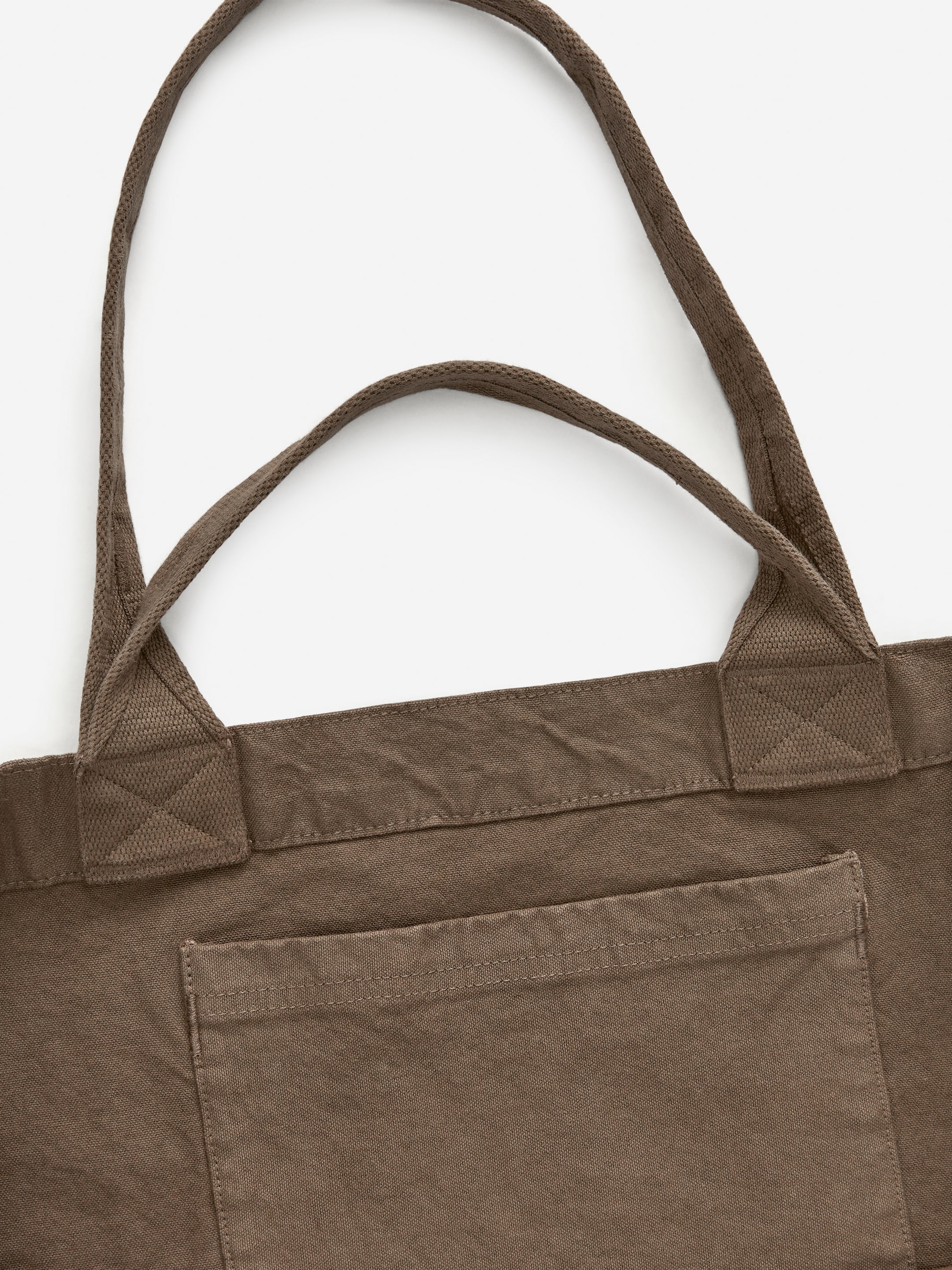 Grotere afbeelding bekijken: Oversized canvas tas - Taupe - HEREN | H&M BE 6