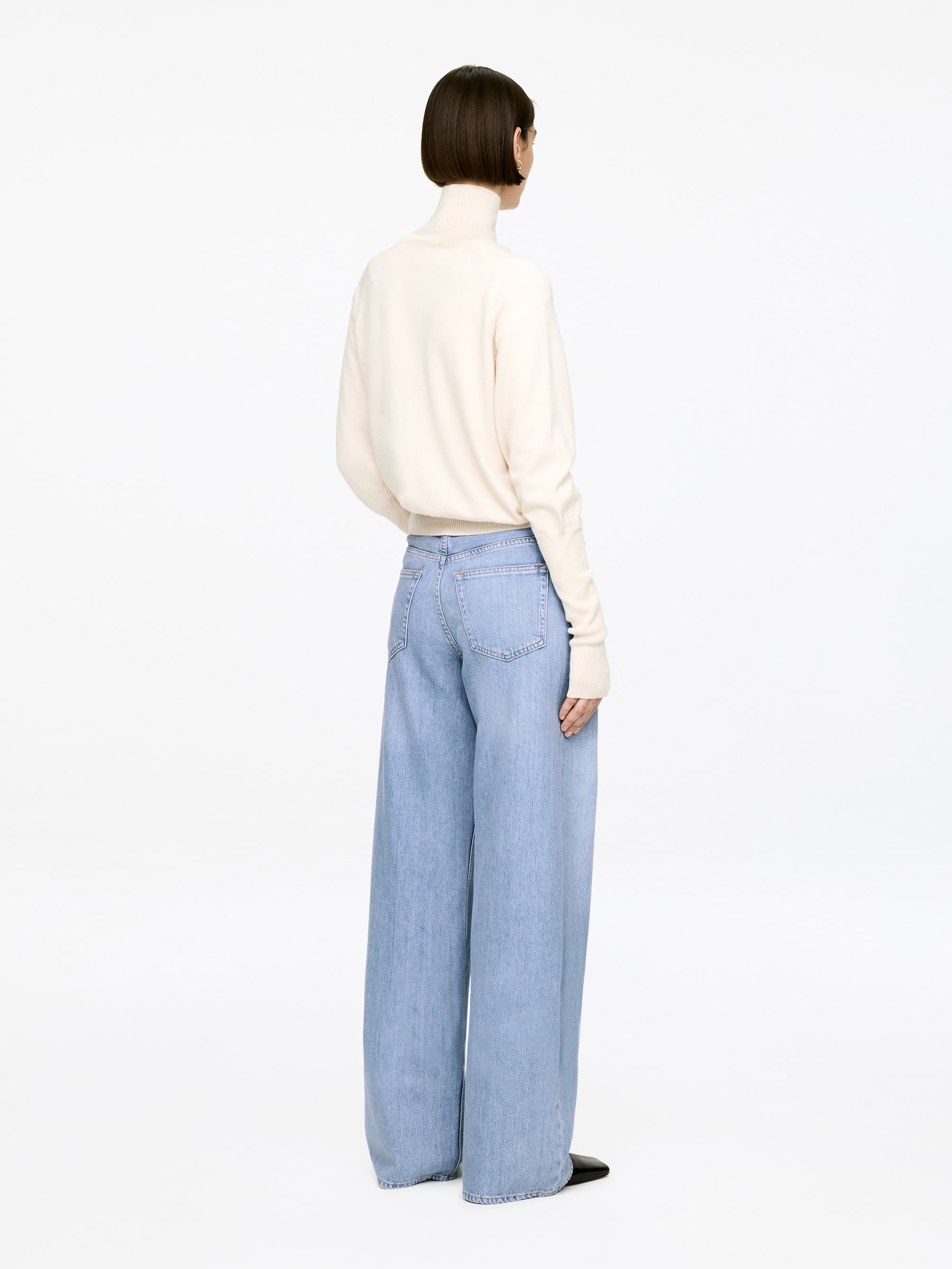 Jean large ample CLOUD - Bleu - Relaxed fit - Femme - StillMedia/Lookbook - 4