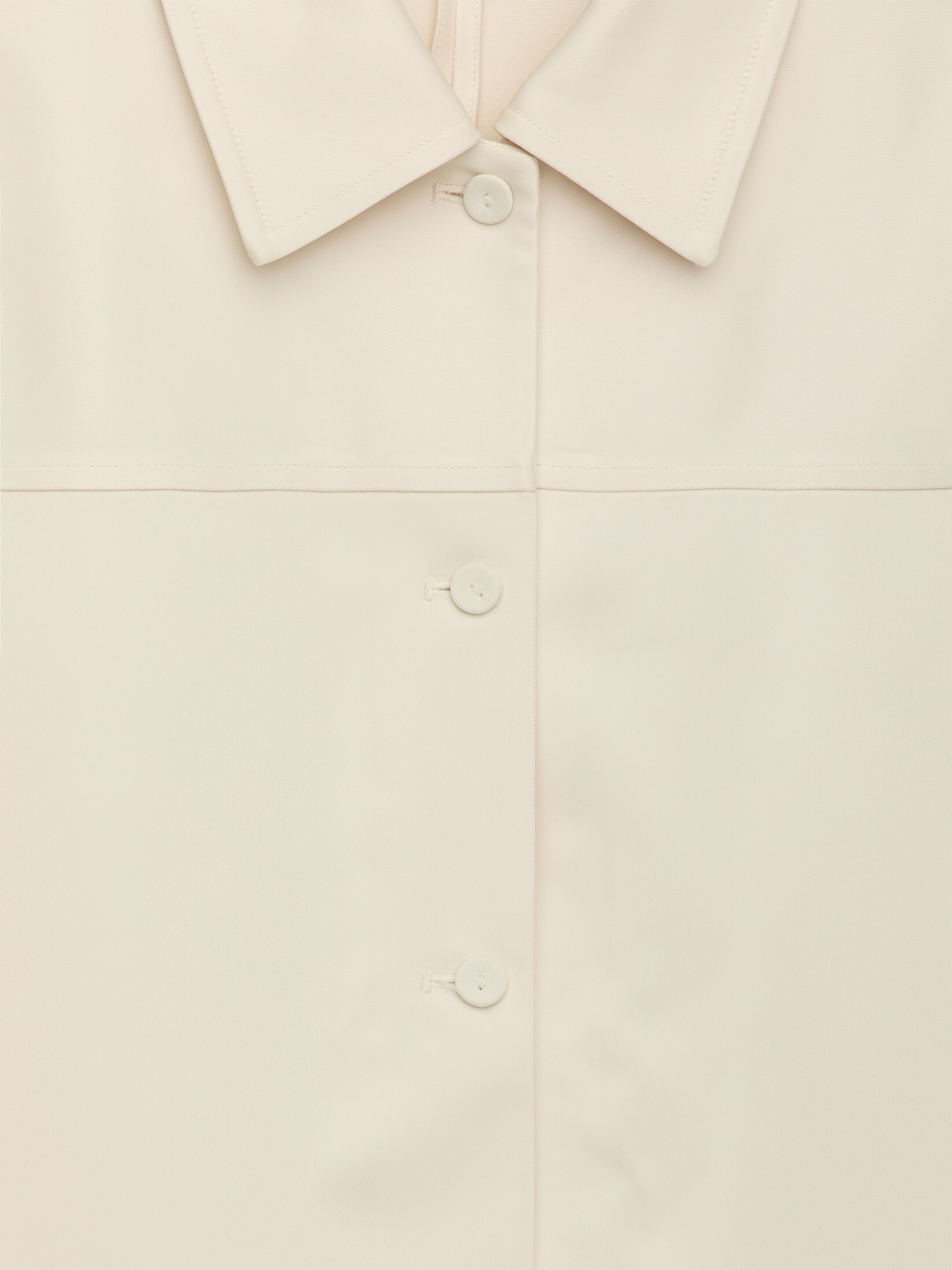 Visualizza immagine più grande: Overshirt in raso - Beige chiaro - DONNA | H&M IT 6