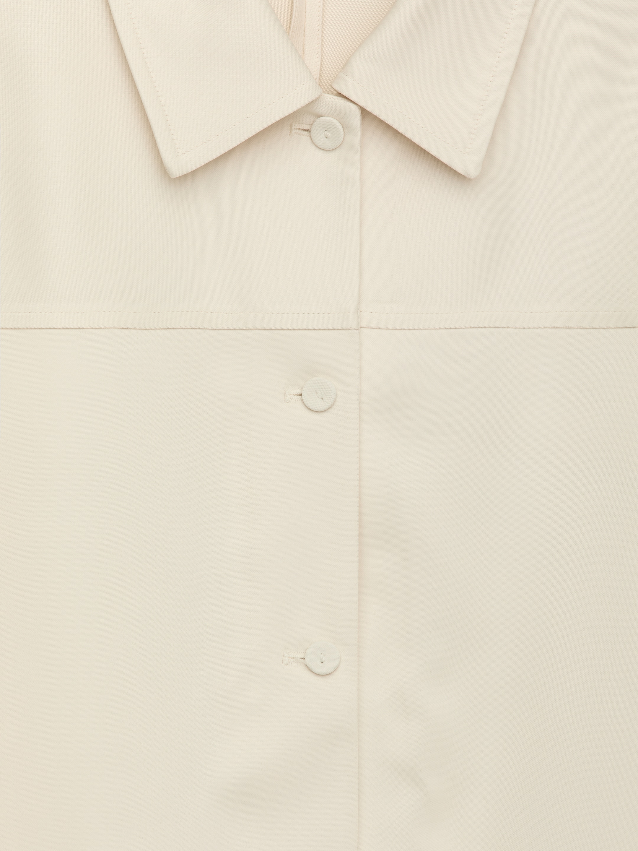 Overshirt aus Satin - Hellbeige - Relaxed Fit - Damen - StillMedia/DescriptiveDetail - 5