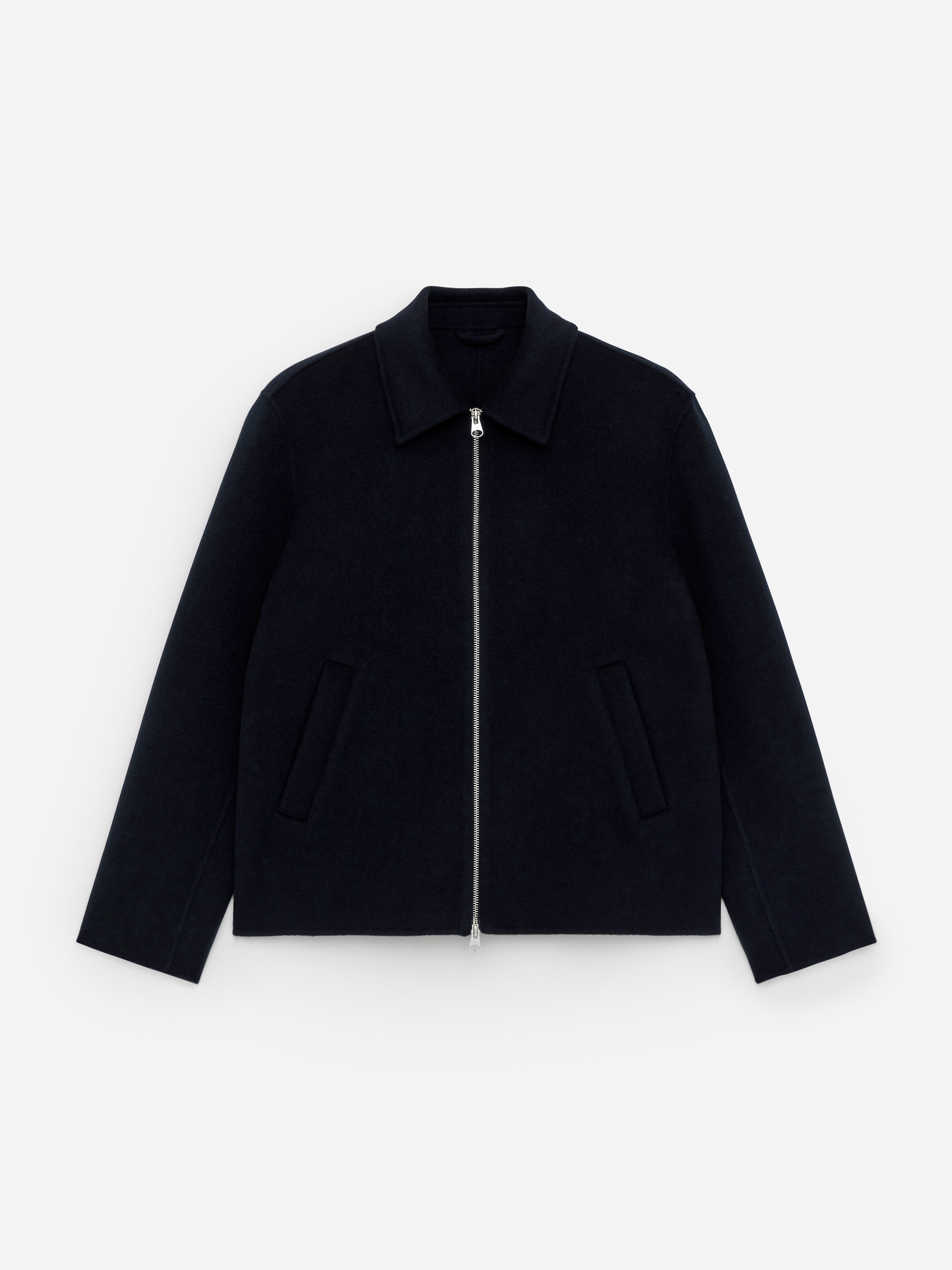 Zobrazit větší obrázek: Sako z vlněné směsi Doublé - Tmavě modrá - MUŽI | H&M CZ 1