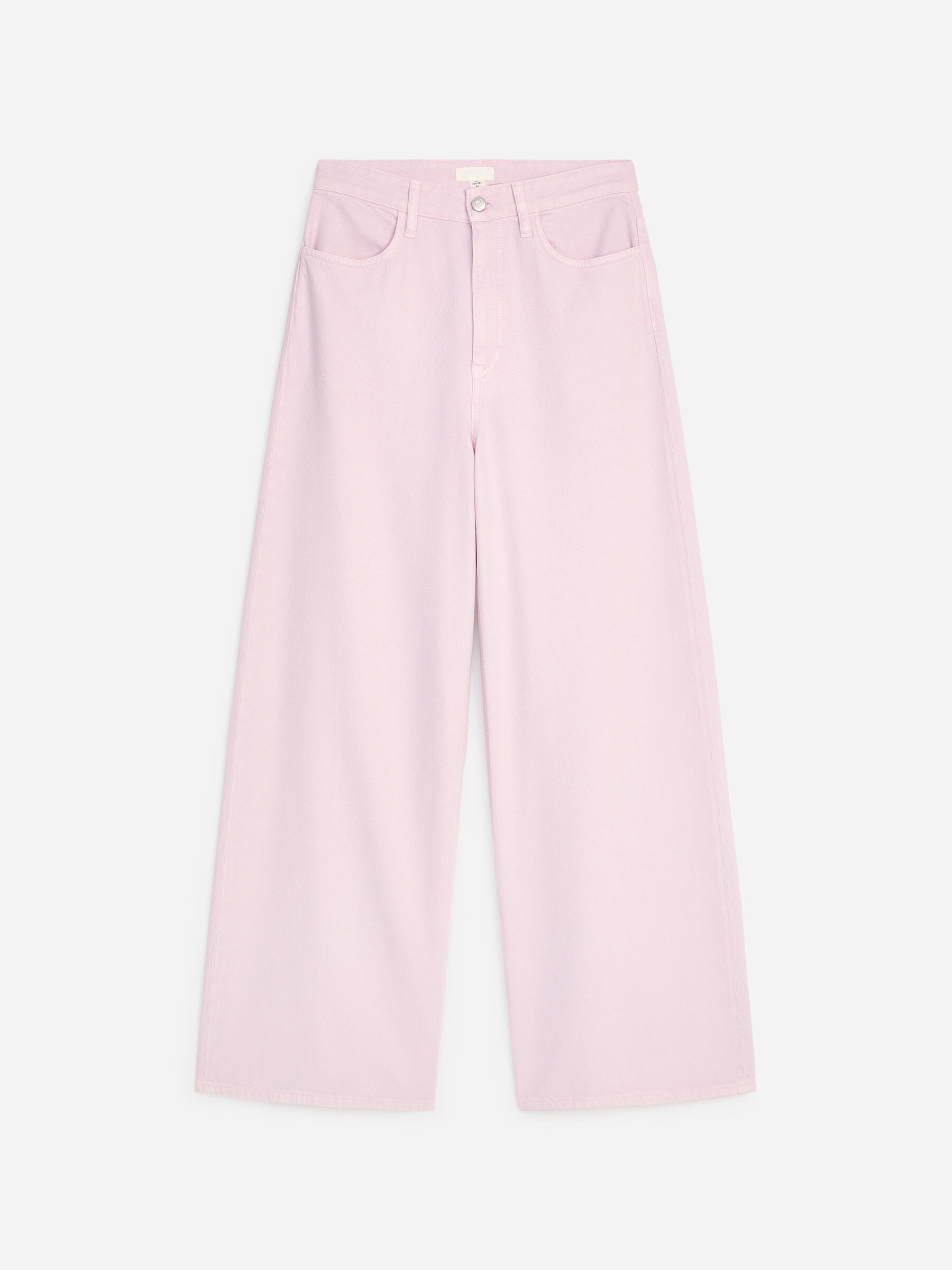Wide Jeans - Pink - Regular fit - Women - StillMedia/DescriptiveStillLife - 1