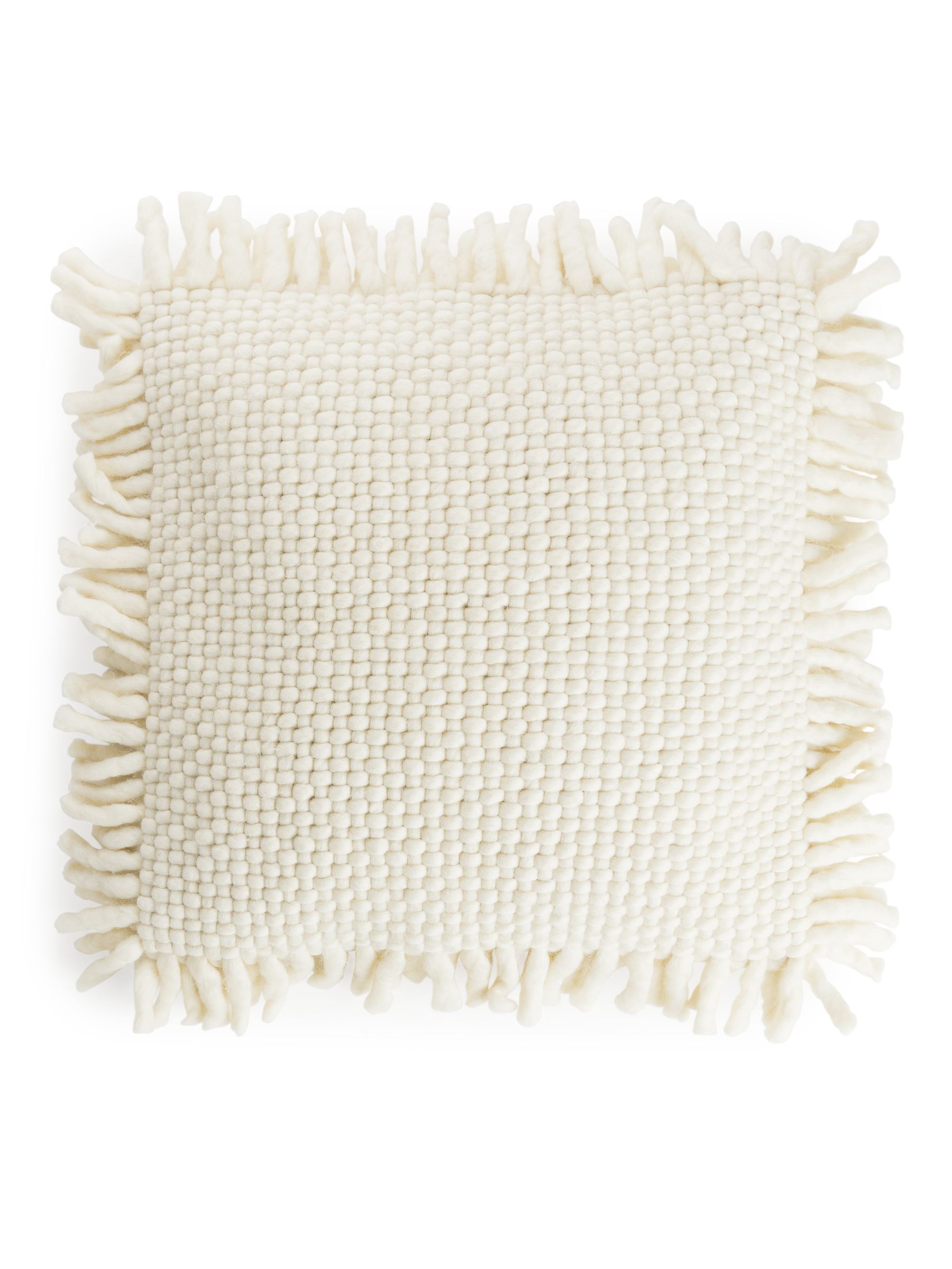 Kissenbezug mit Fransen, 50 x 50 - Cremeweiß - Haushaltswaren - StillMedia/DescriptiveStillLife - 2