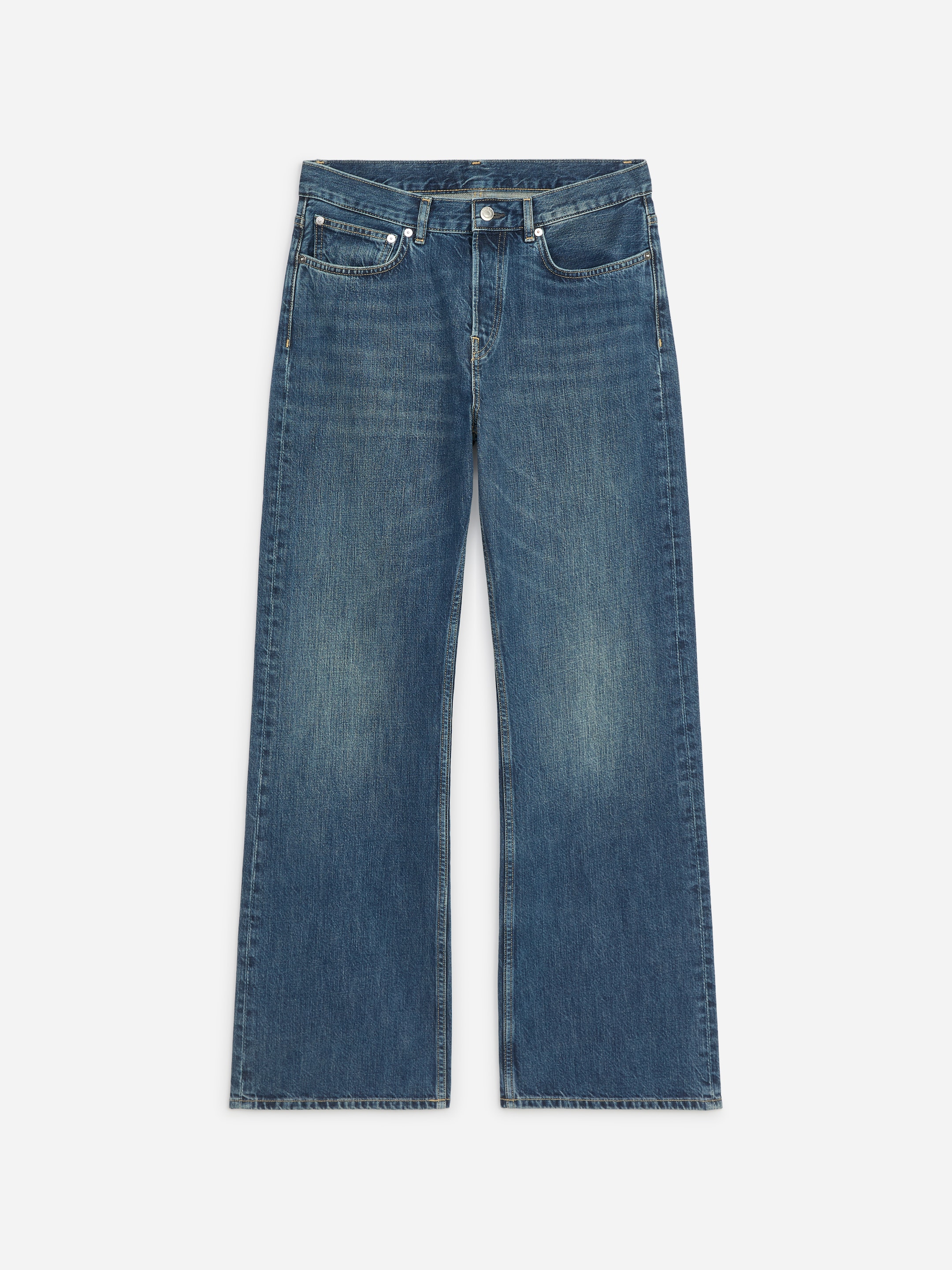 CANYON Boot Cut Jeans-Blue-21344