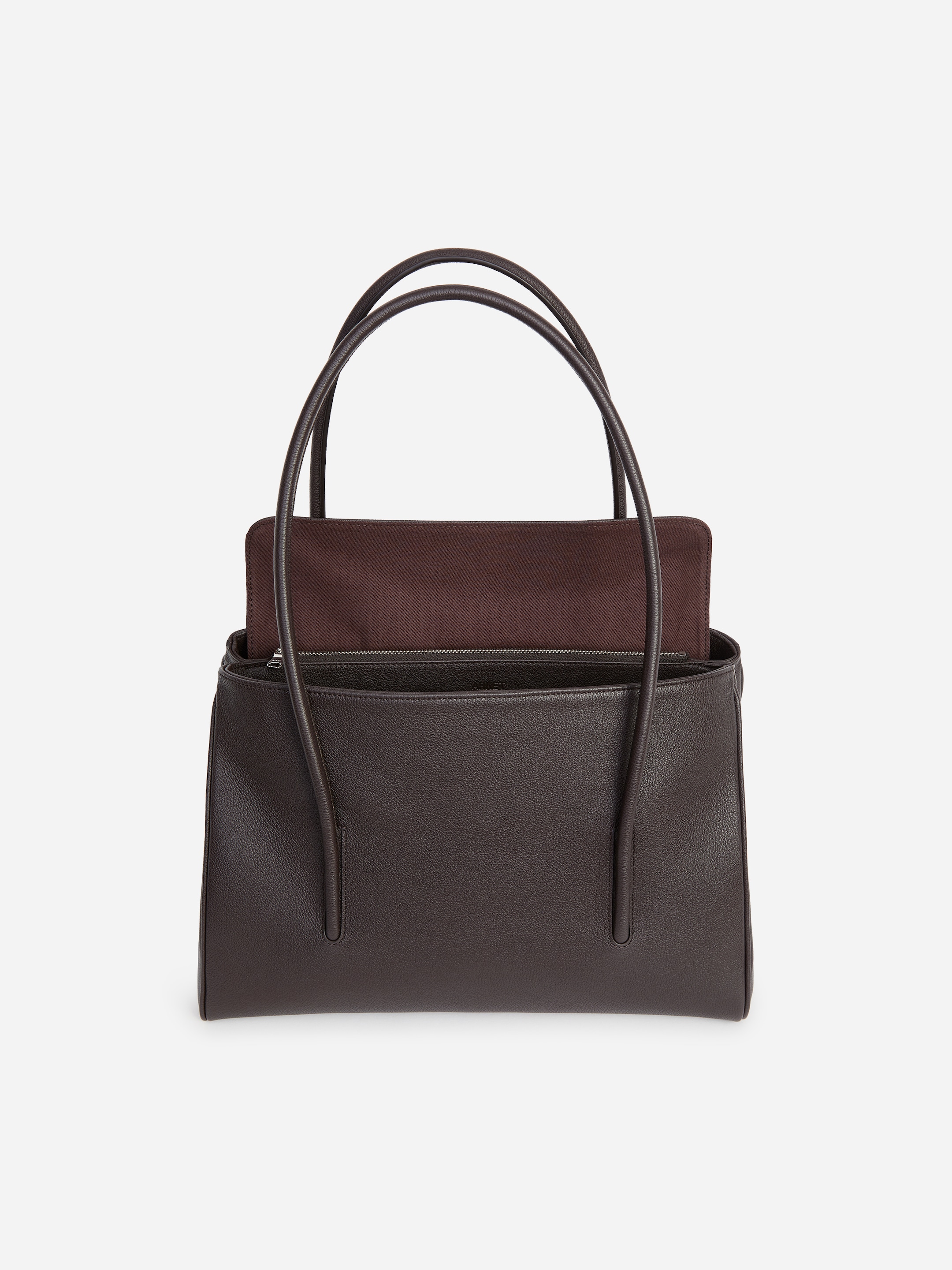 Bolso de piel con solapa - Marrón - women - StillMedia/DescriptiveDetail - 3
