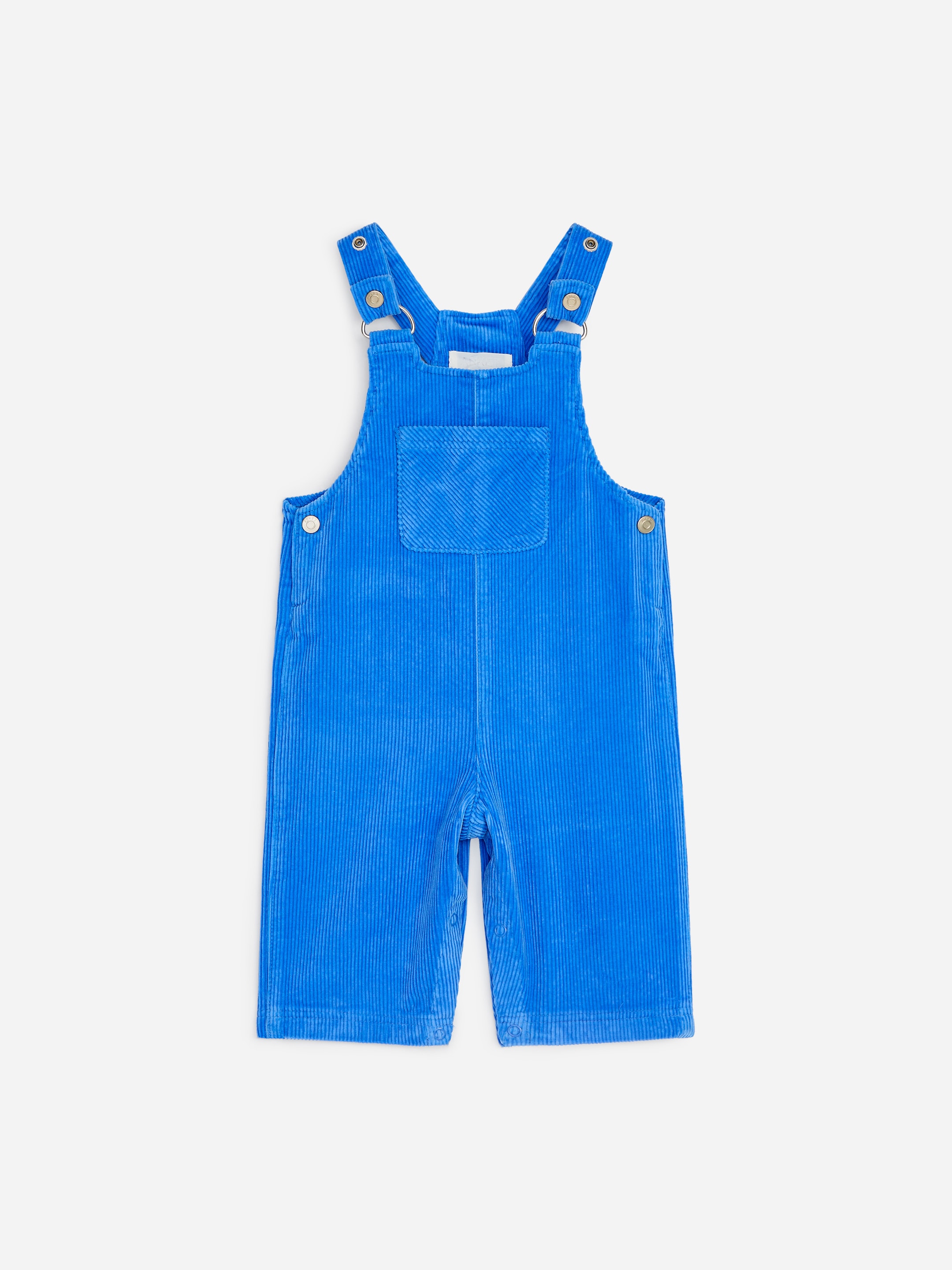 Corduroy Dungarees-Blue-20154