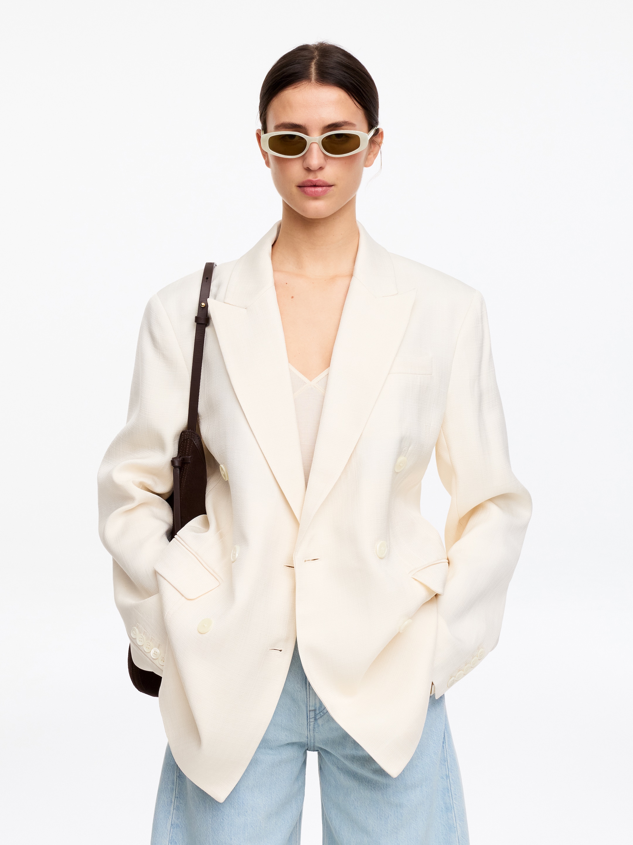 Okulary przeciwsłoneczne Emery KOMONO - Biały - Women - StillMedia/Lookbook - 4