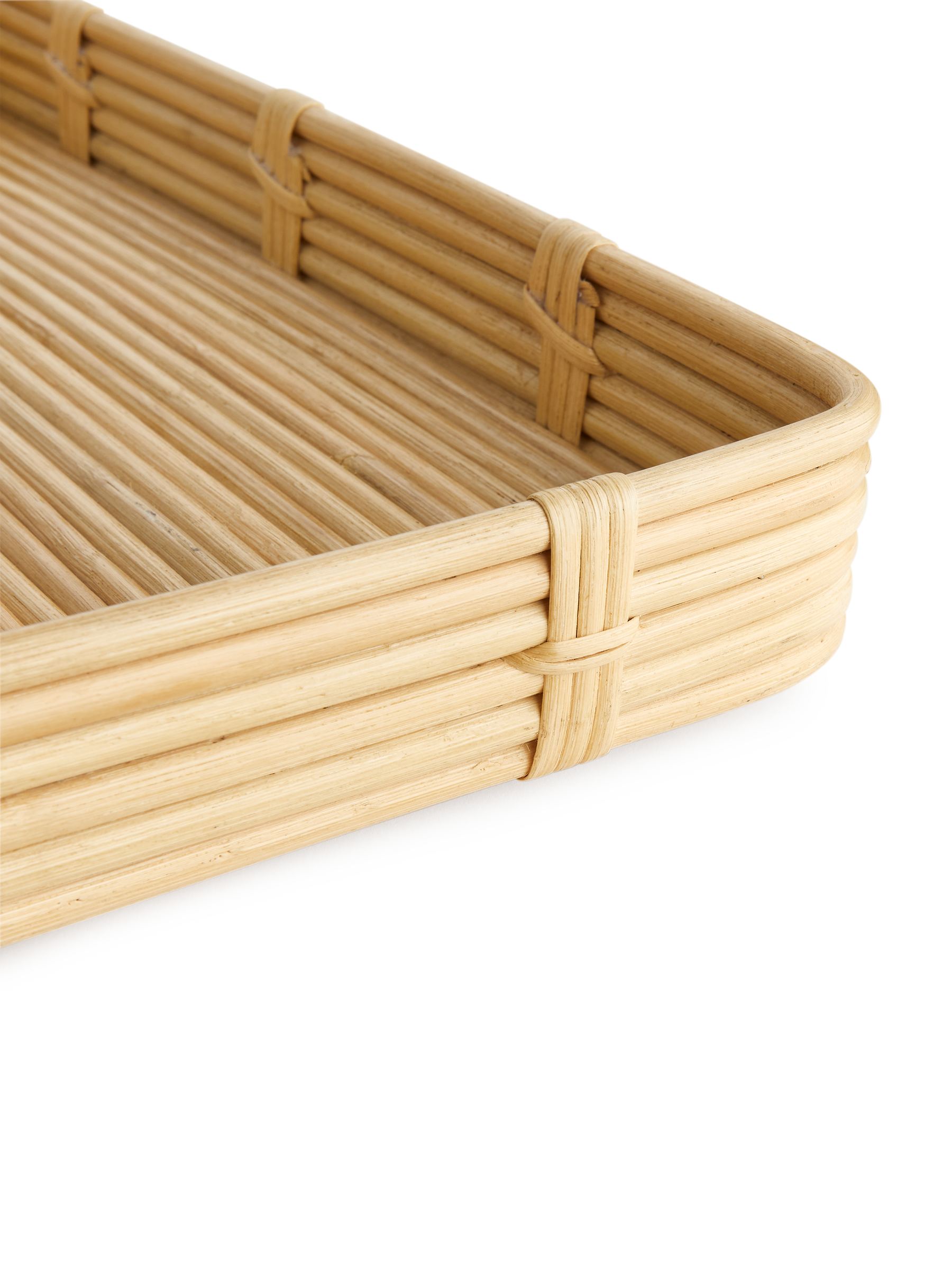 House Doctor Orga Rattan Tray - Natural - Homeware - StillMedia/DescriptiveDetail - 2