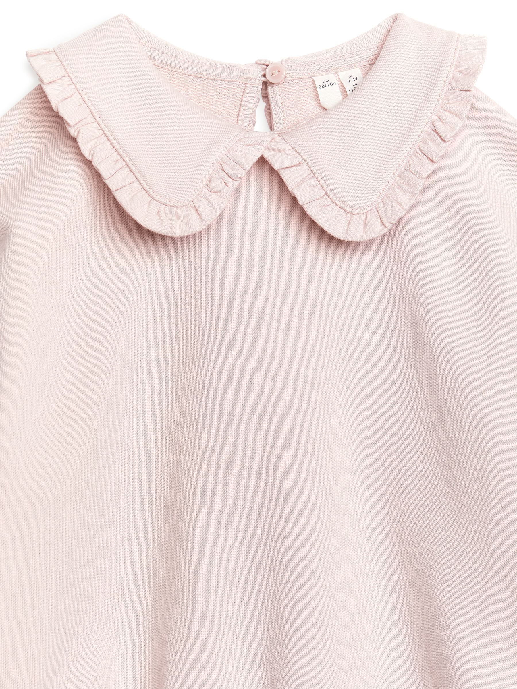 Sudadera con cuello de volantes - Rosa claro - Oversized - Children - StillMedia/DescriptiveDetail - 3