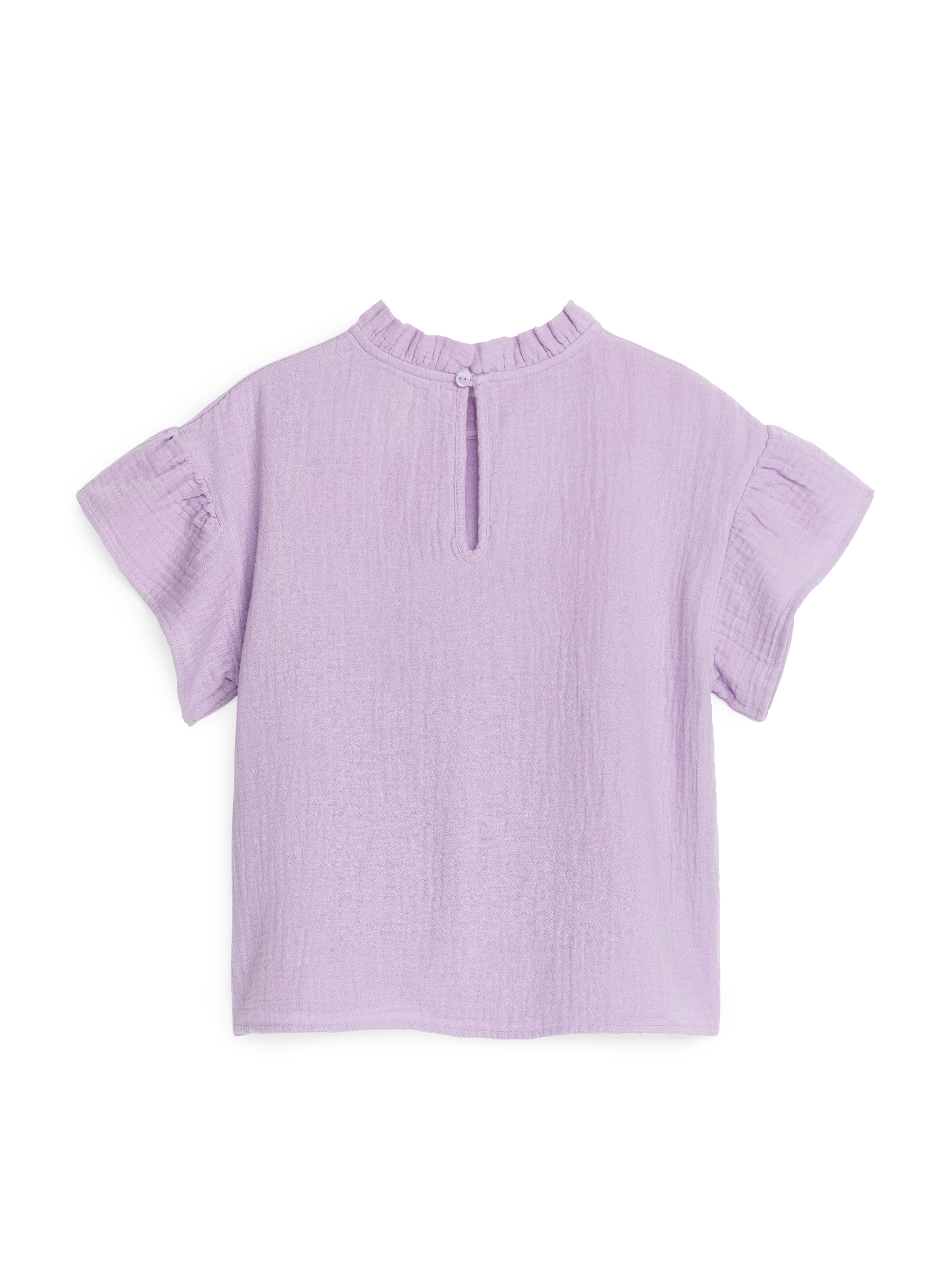 Bluse aus Baumwollmusselin - Lila - Regular Fit - Kinder - StillMedia/DescriptiveStillLife - 3