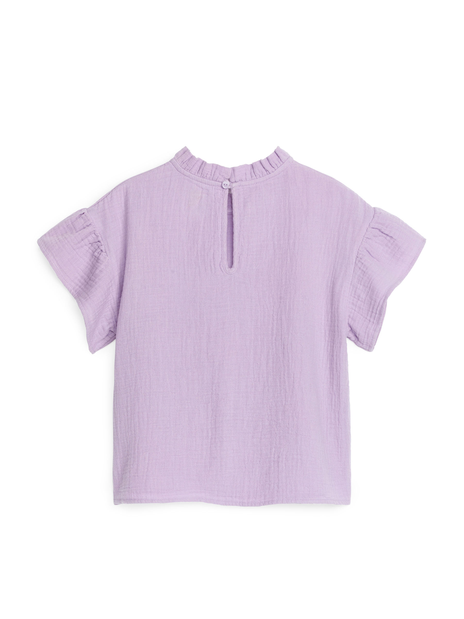 Bluse aus Baumwollmusselin - Lila - Regular Fit - Kinder - StillMedia/DescriptiveStillLife - 3