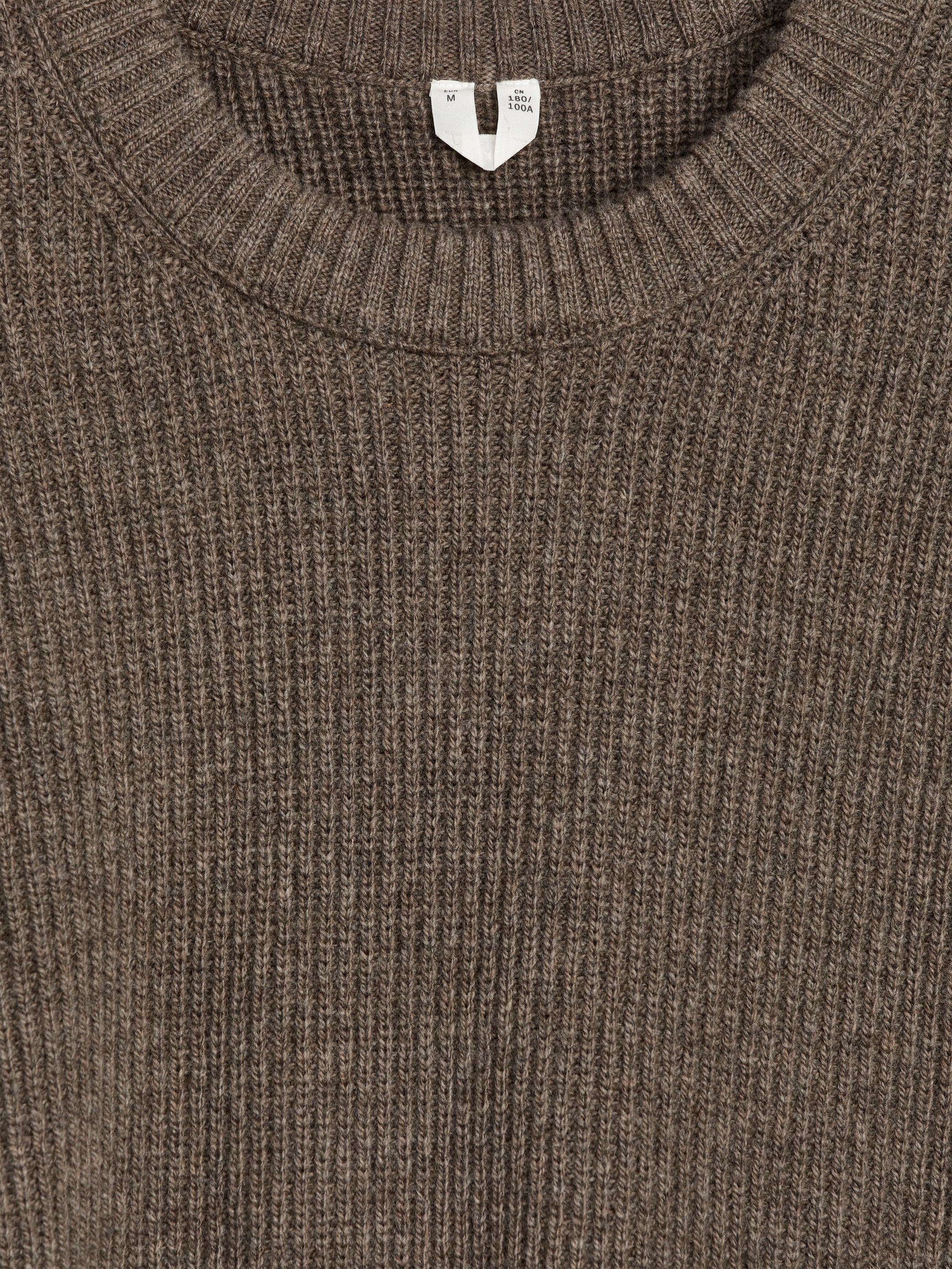 Pull en laine à col rond - Taupe foncé - Regular fit - Homme - StillMedia/DescriptiveDetail - 2