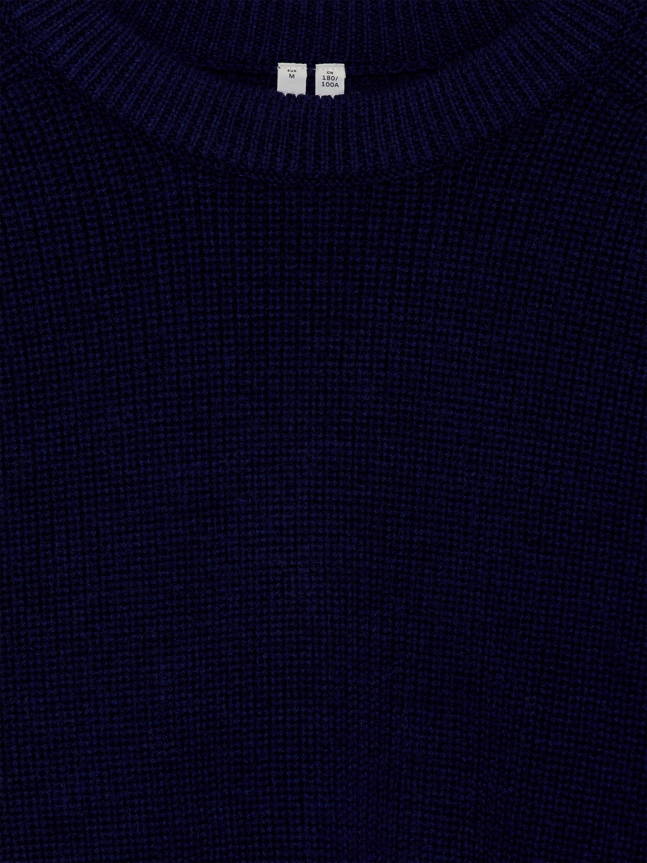 Lockerer Wollpullover - Dunkelblau - Relaxed Fit - Herren - StillMedia/DescriptiveStillLife - 2