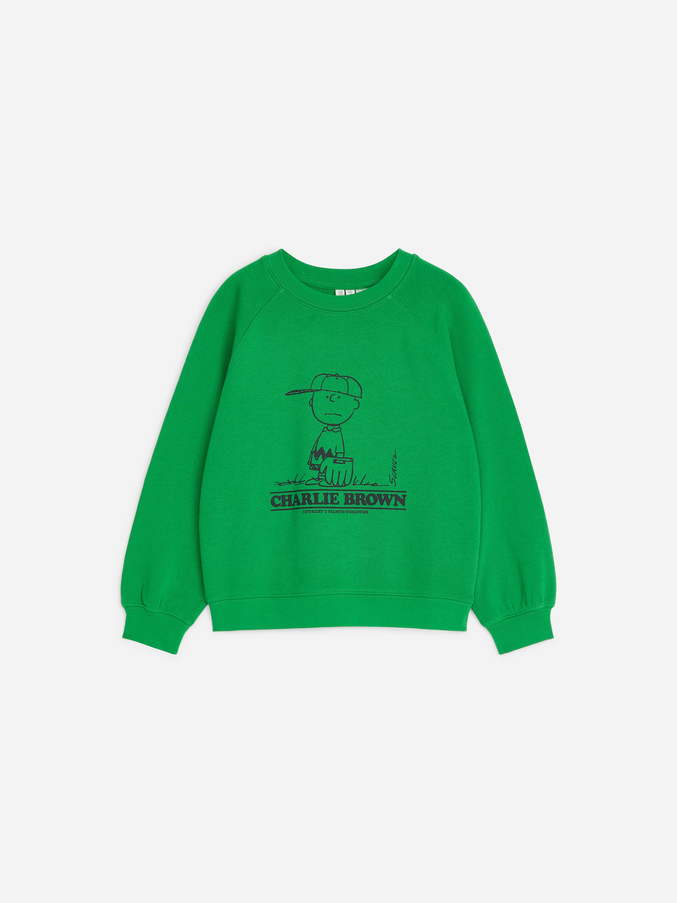 Peanuts Sweatshirt-Green-19991