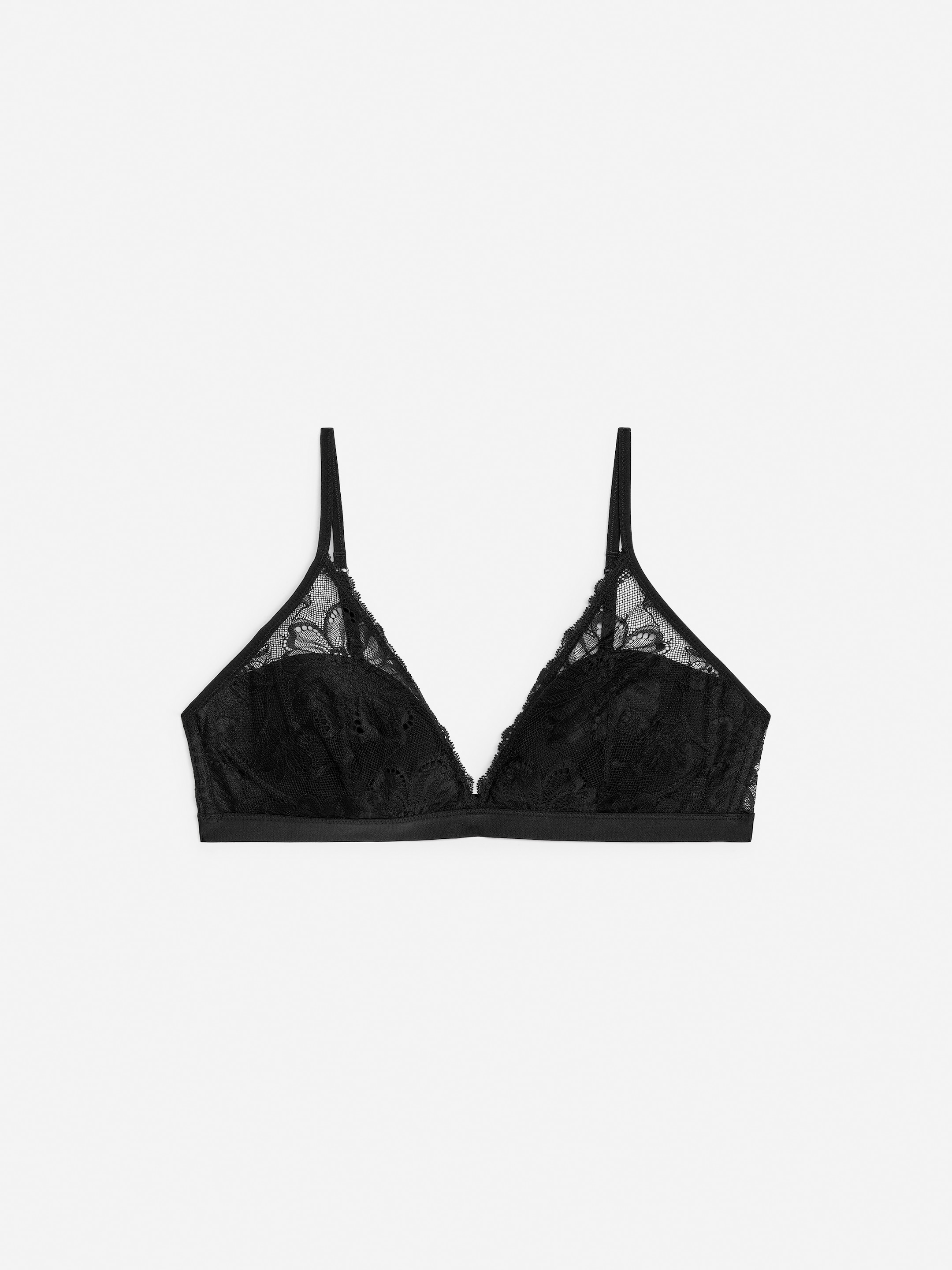 Vadderad spets-bh - Svart - Women - StillMedia/DescriptiveStillLife - 2