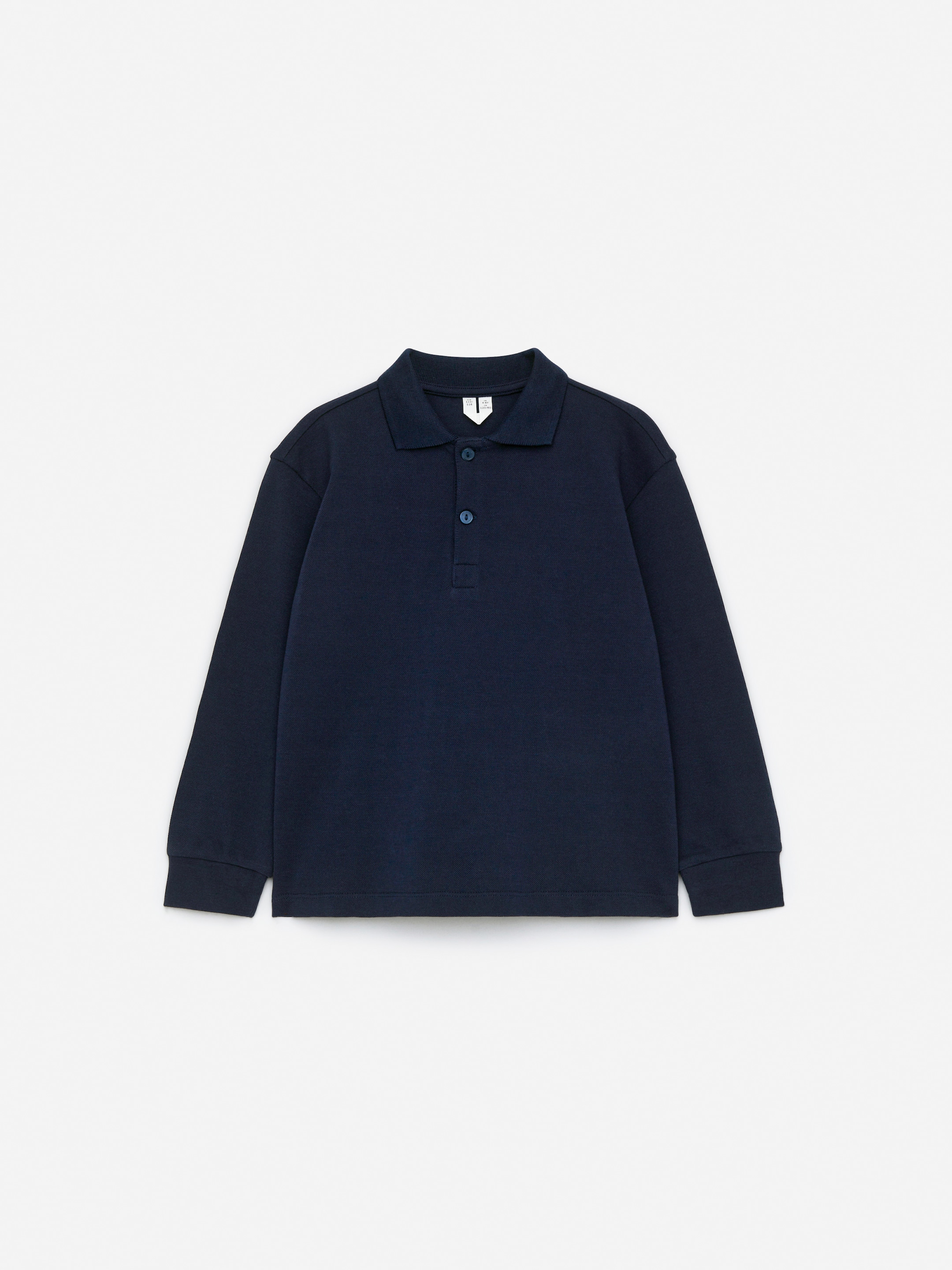 Cotton Polo Shirt - Dark Blue - Regular fit - Children - StillMedia/DescriptiveStillLife - 6