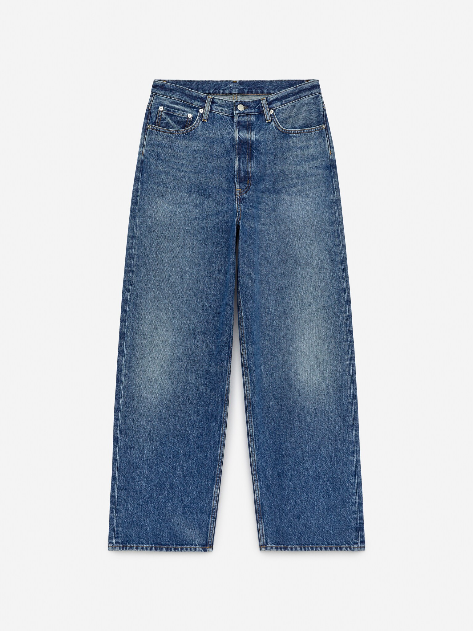 Jeans barrel AMBER - Blu/Blu/Verde kaki/Blu