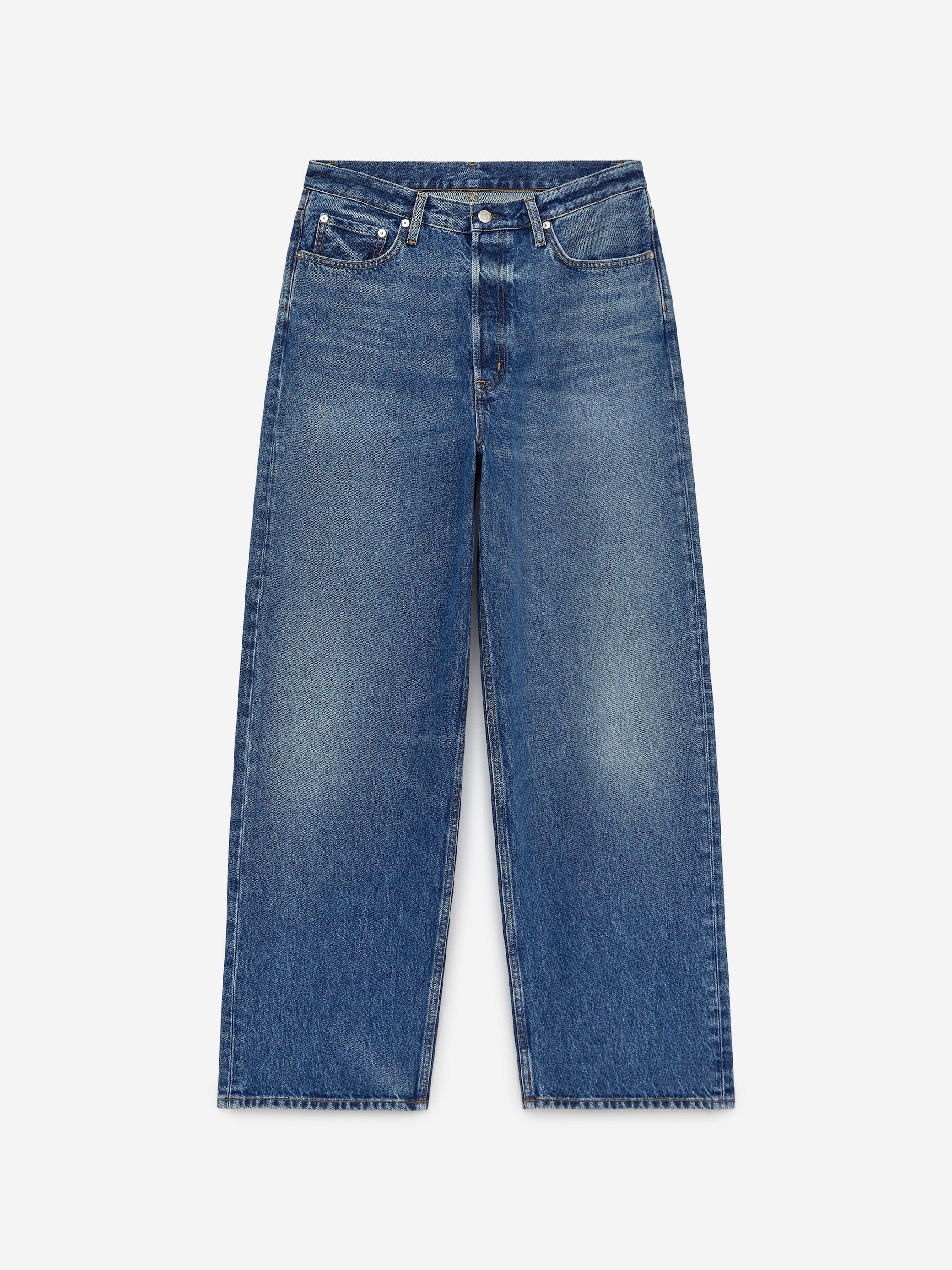 Grotere afbeelding bekijken: AMBER Barrel Jeans - Blue - DAMES | H&M BE 1
