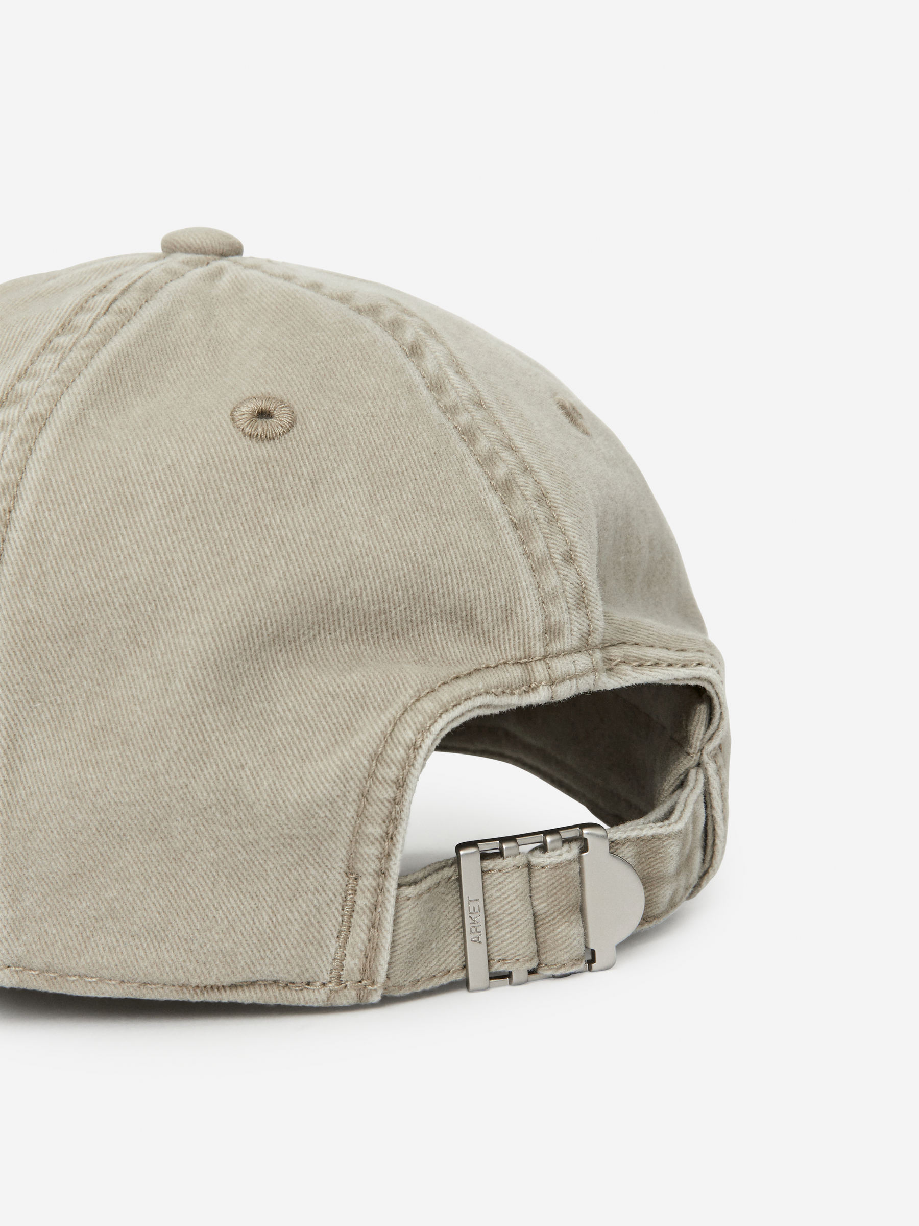Washed Cotton Cap – Beige – Women – ARKET WW