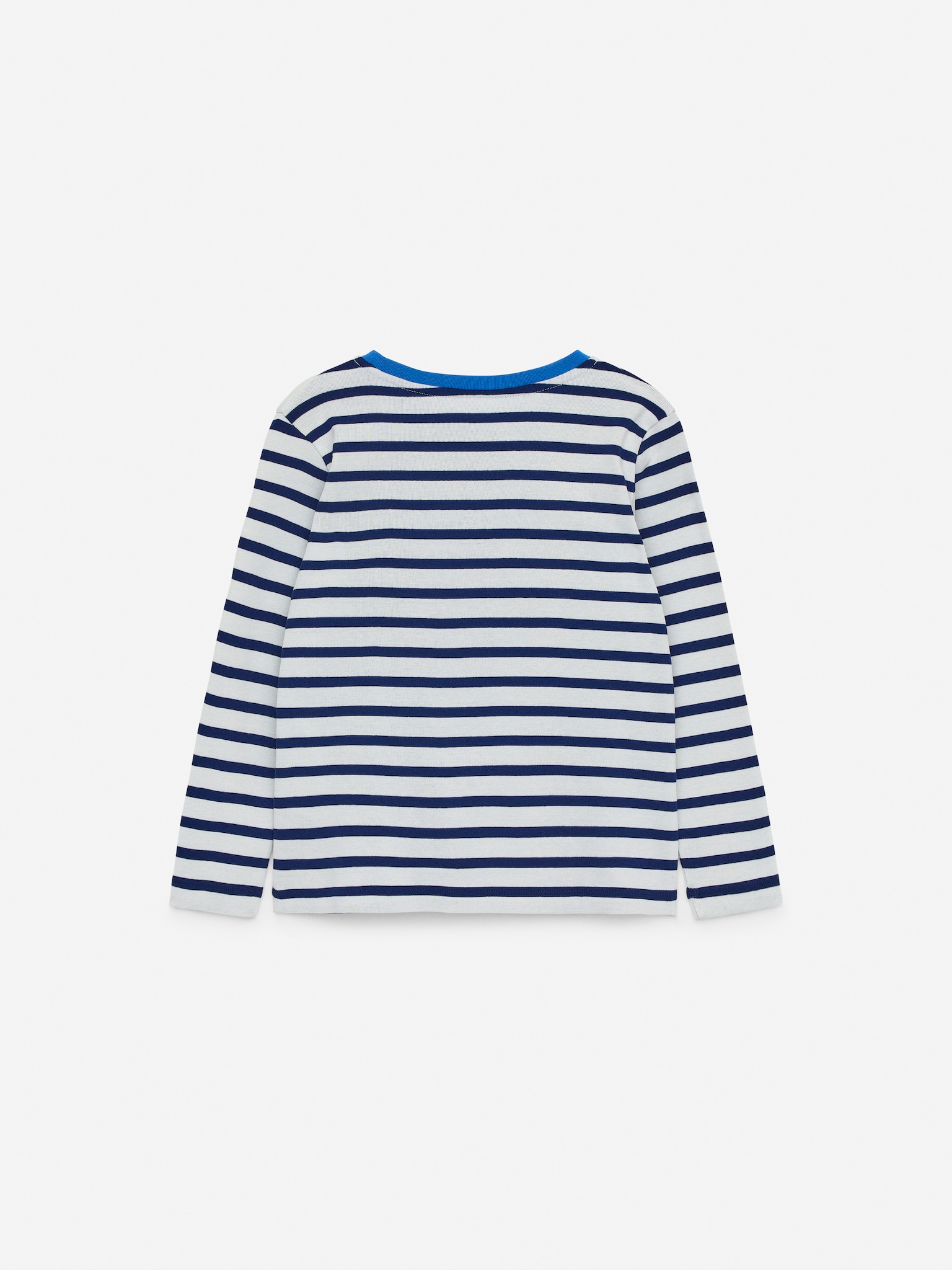 T-shirt à manches longues - Blanc/Bleu foncé/Blanc cassé/Rouge - 2