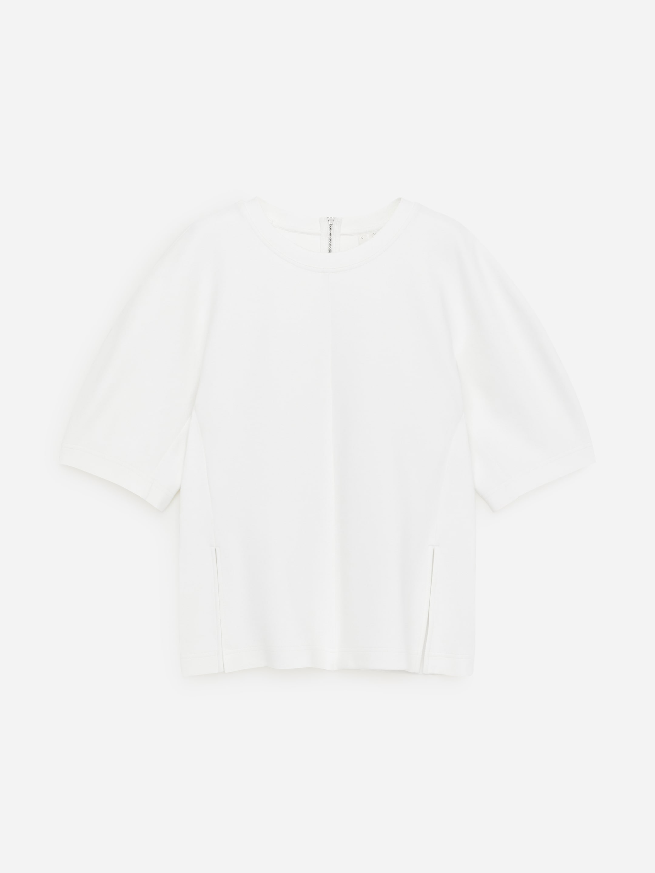 Sculptural Top-#FFFFFF-18247