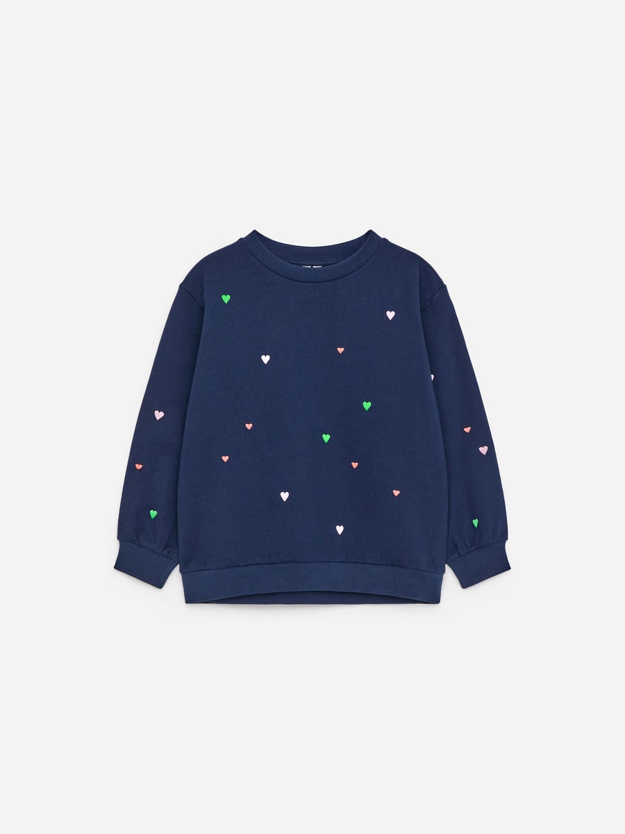 ARKET Girls  Terry Sweatshirt Blue,  size 134/140