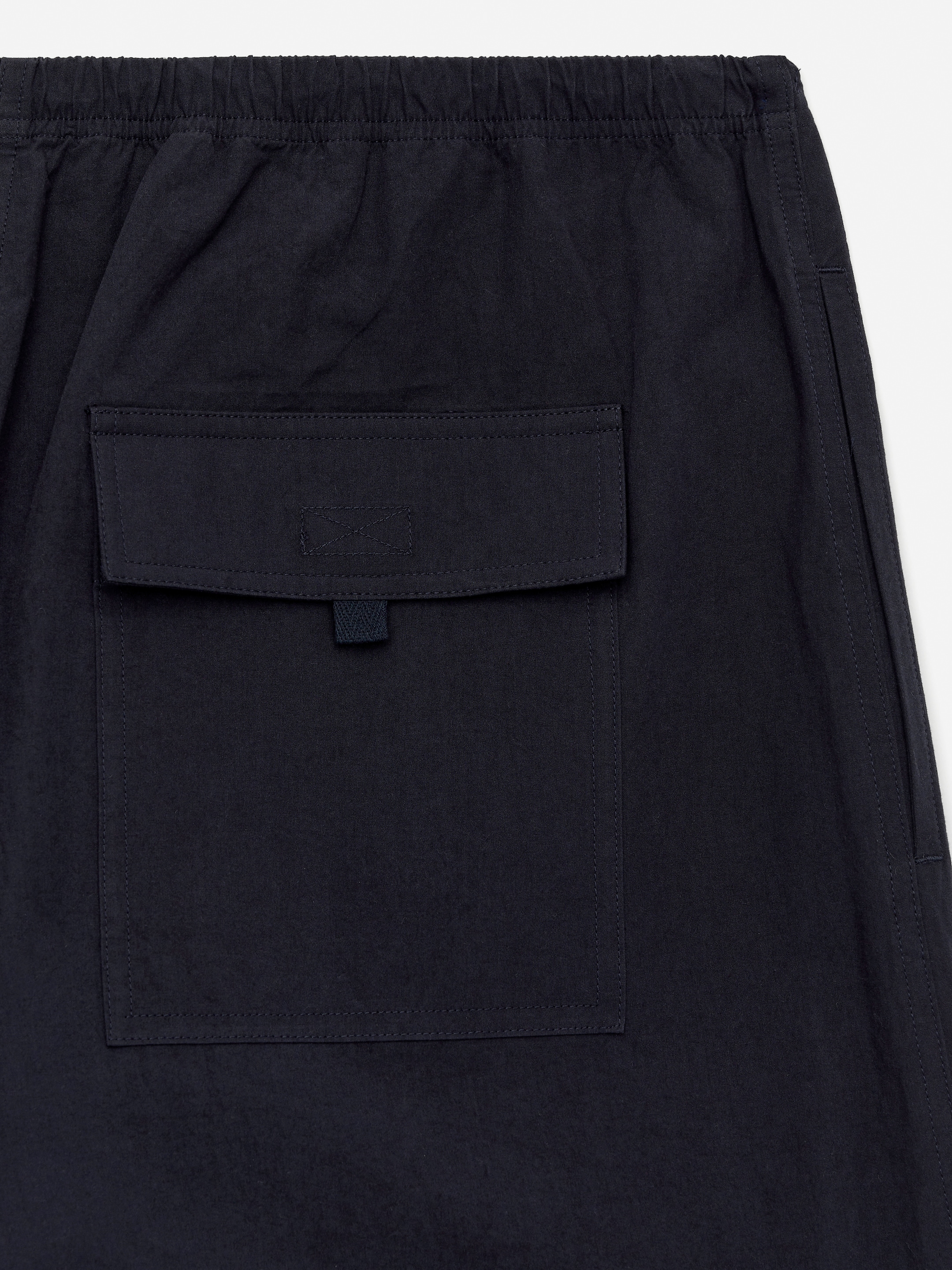 Activewear Cotton Trousers - Dark Blue - Loose fit - Women - StillMedia/DescriptiveDetail - 1