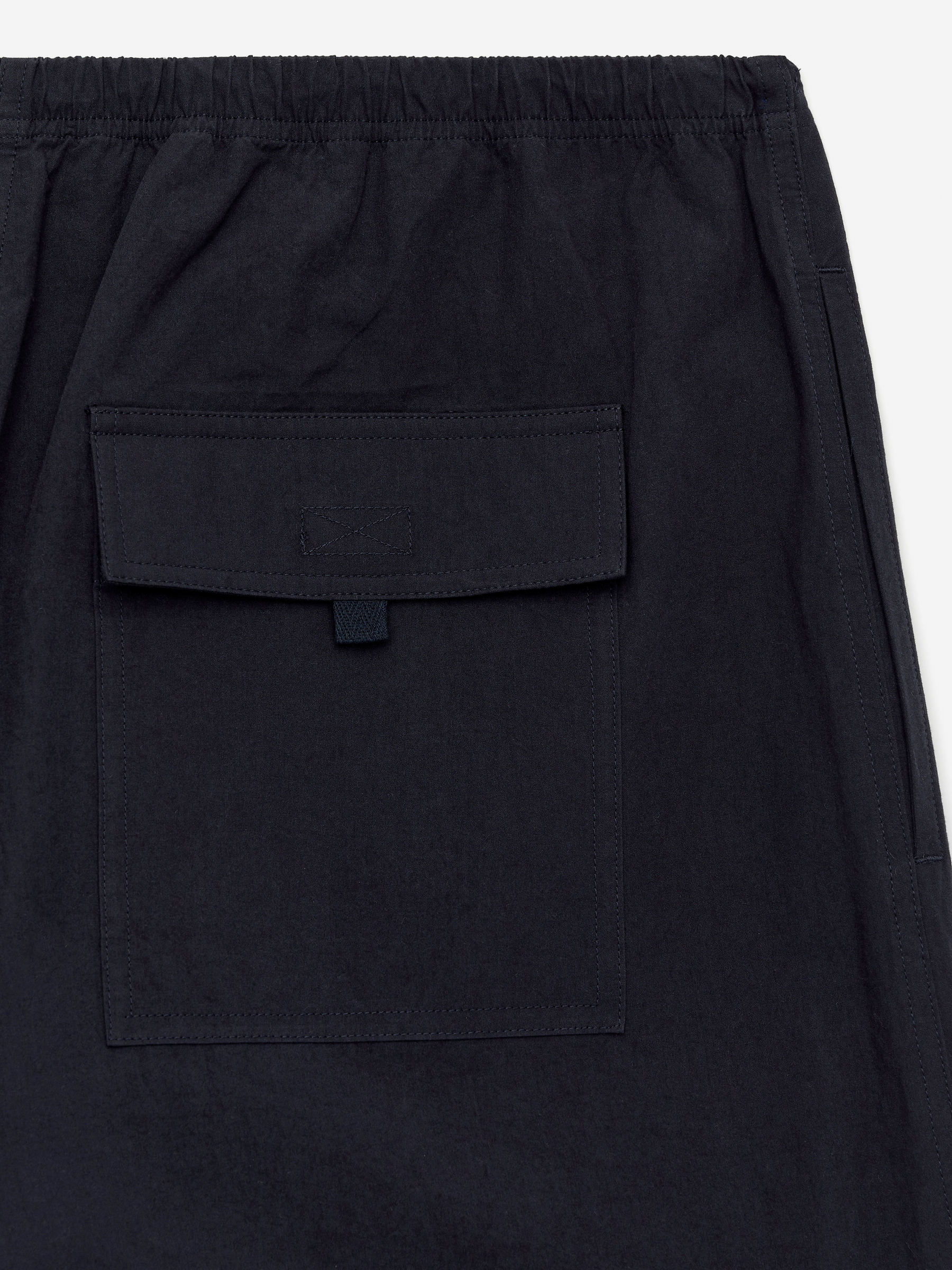 Activewear Cotton Trousers - Dark Blue - Loose fit - Women - StillMedia/DescriptiveDetail - 1