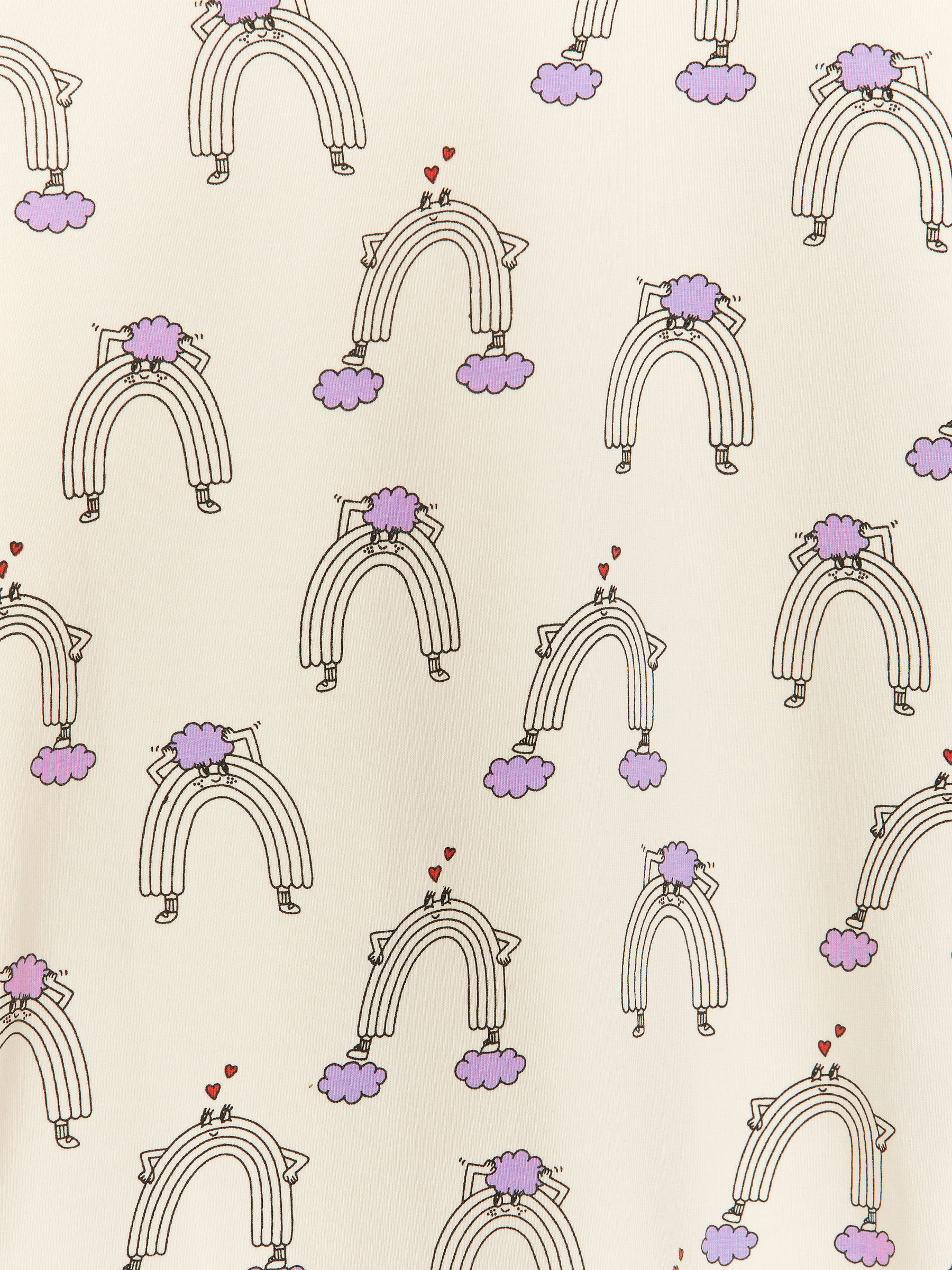 Jersey-Pyjama - Cremeweiß - Regular Fit - Kinder - StillMedia/DescriptiveDetail - 1