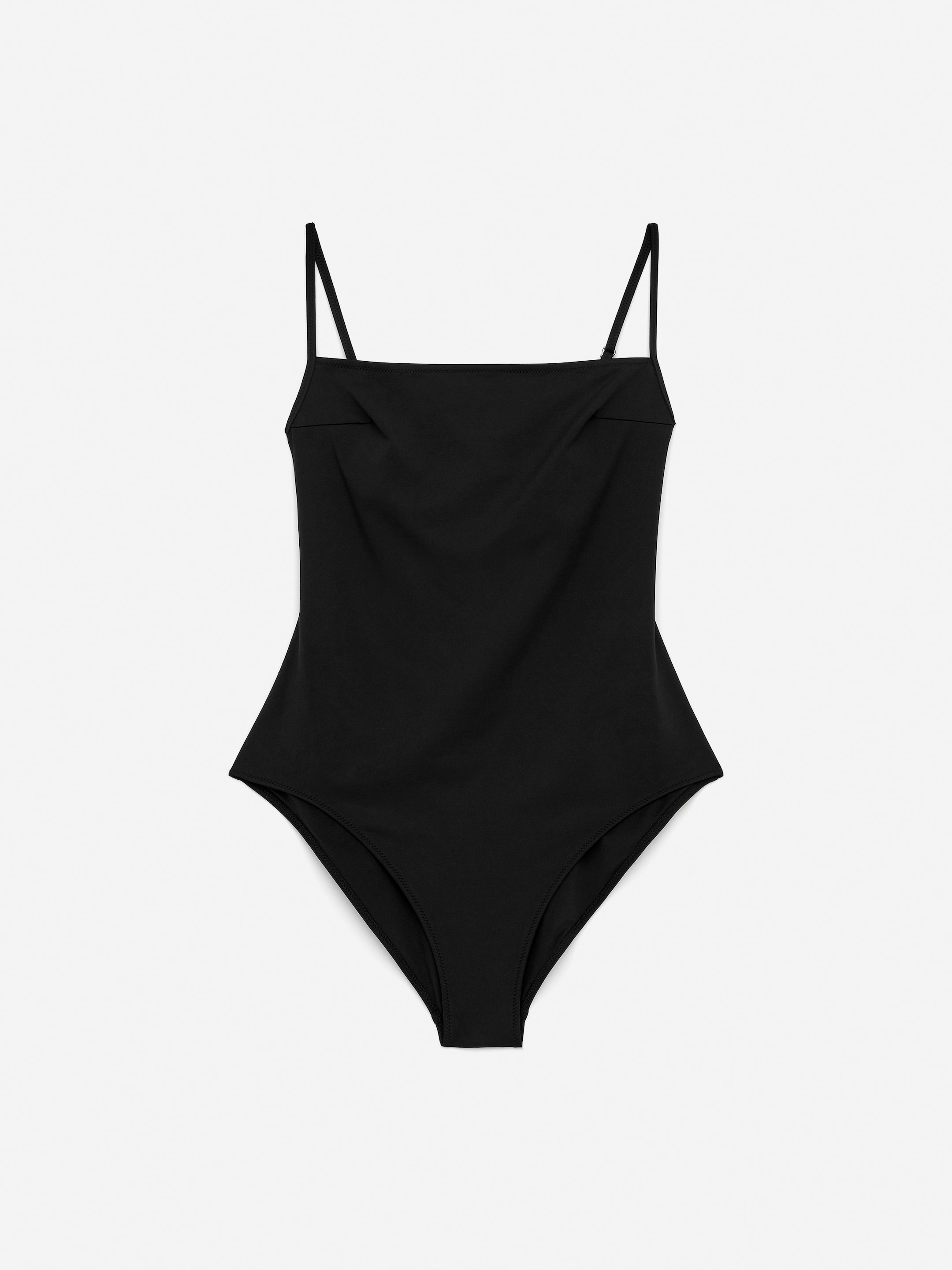 Badeanzug mit eckigem Ausschnitt - Schwarz - Damen - StillMedia/DescriptiveStillLife - 1