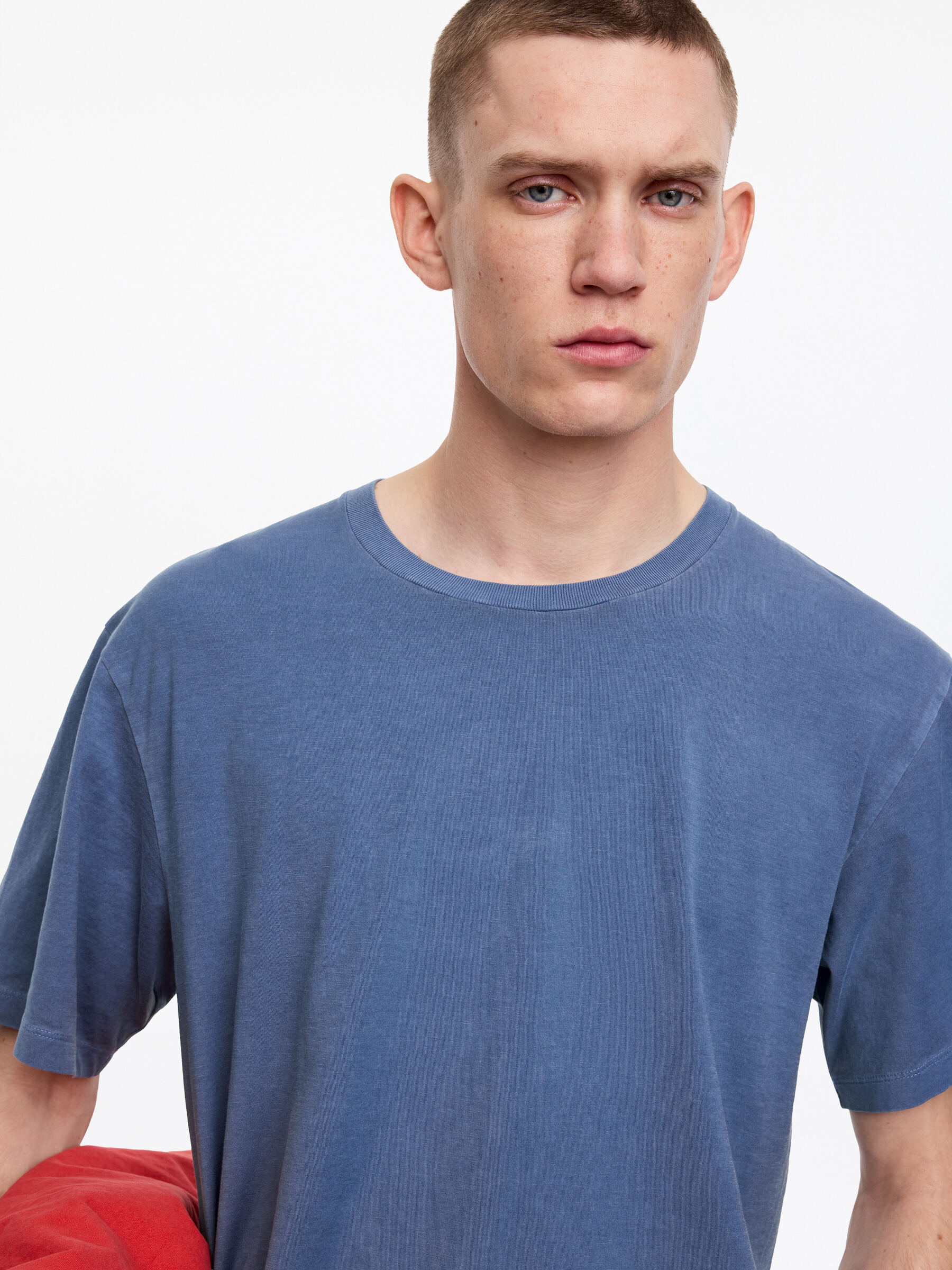 T-shirt décontracté - Bleu - Relaxed fit - Homme - StillMedia/Lookbook - 8